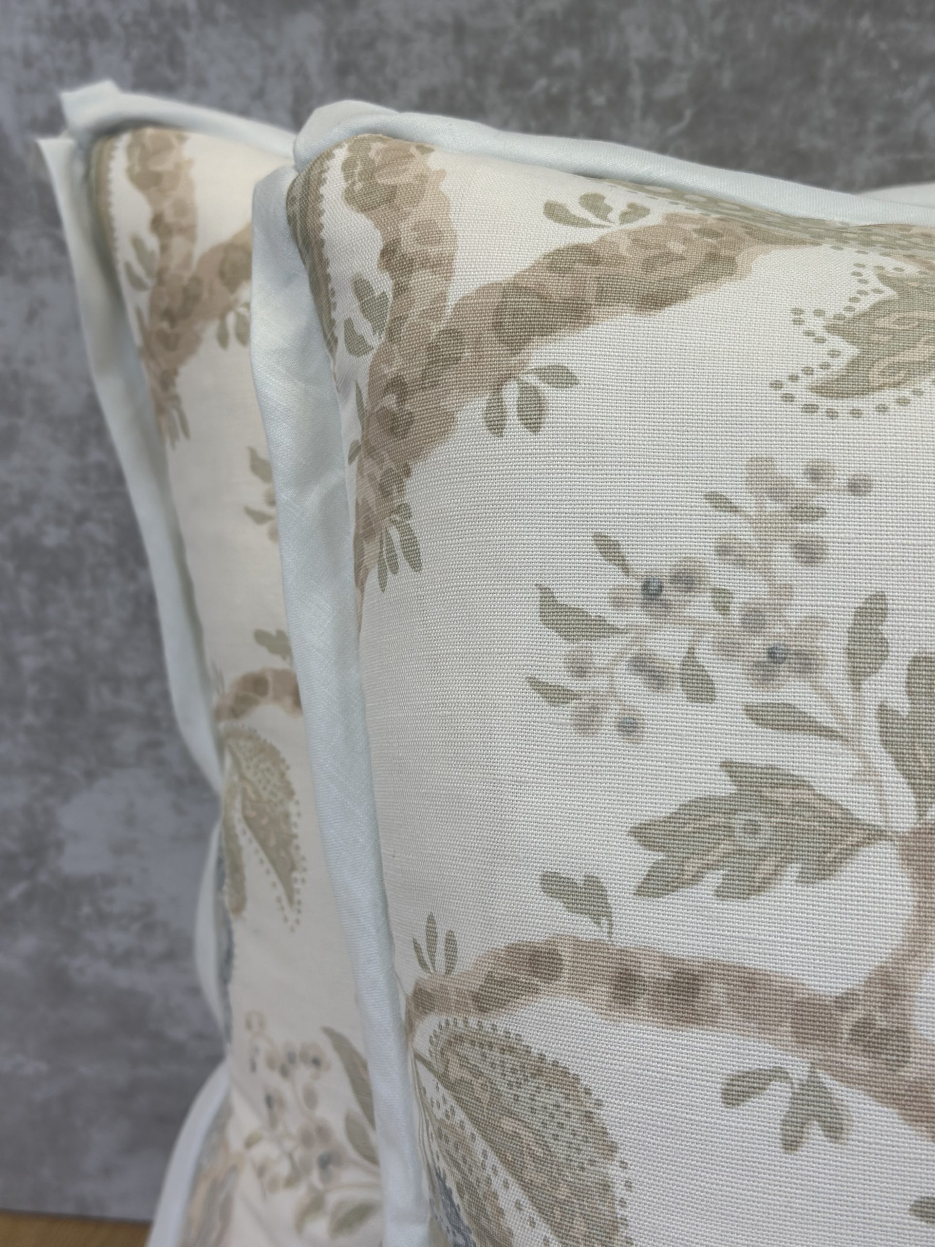 Bennison Fabrics Cherry Tree Pillows