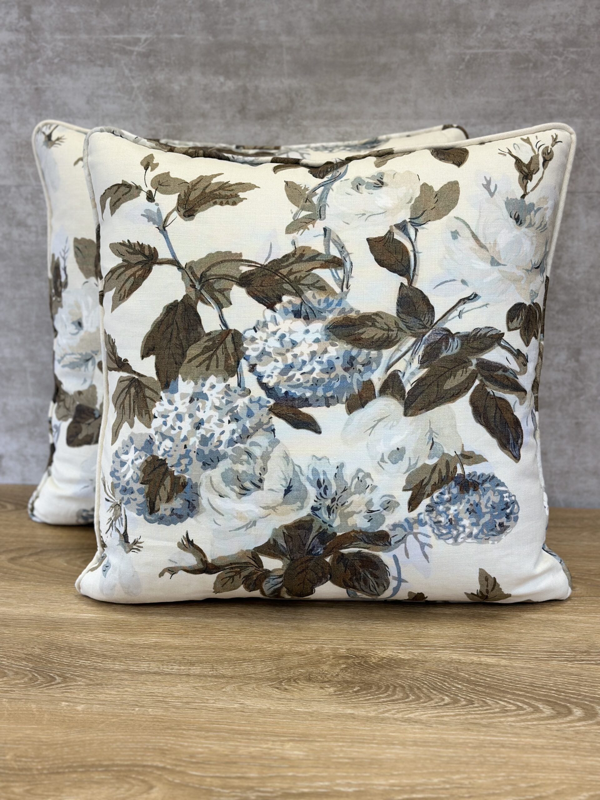 Cowtan & Tout Rose & Hydrangea Pillows