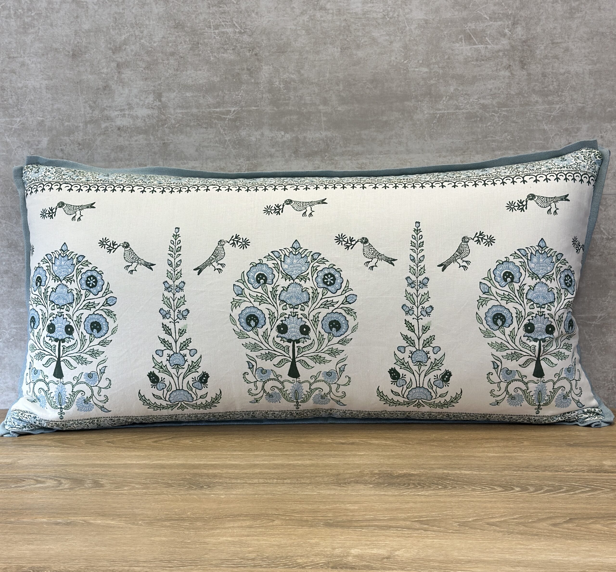 Home Couture Kalamkari Border Pillows