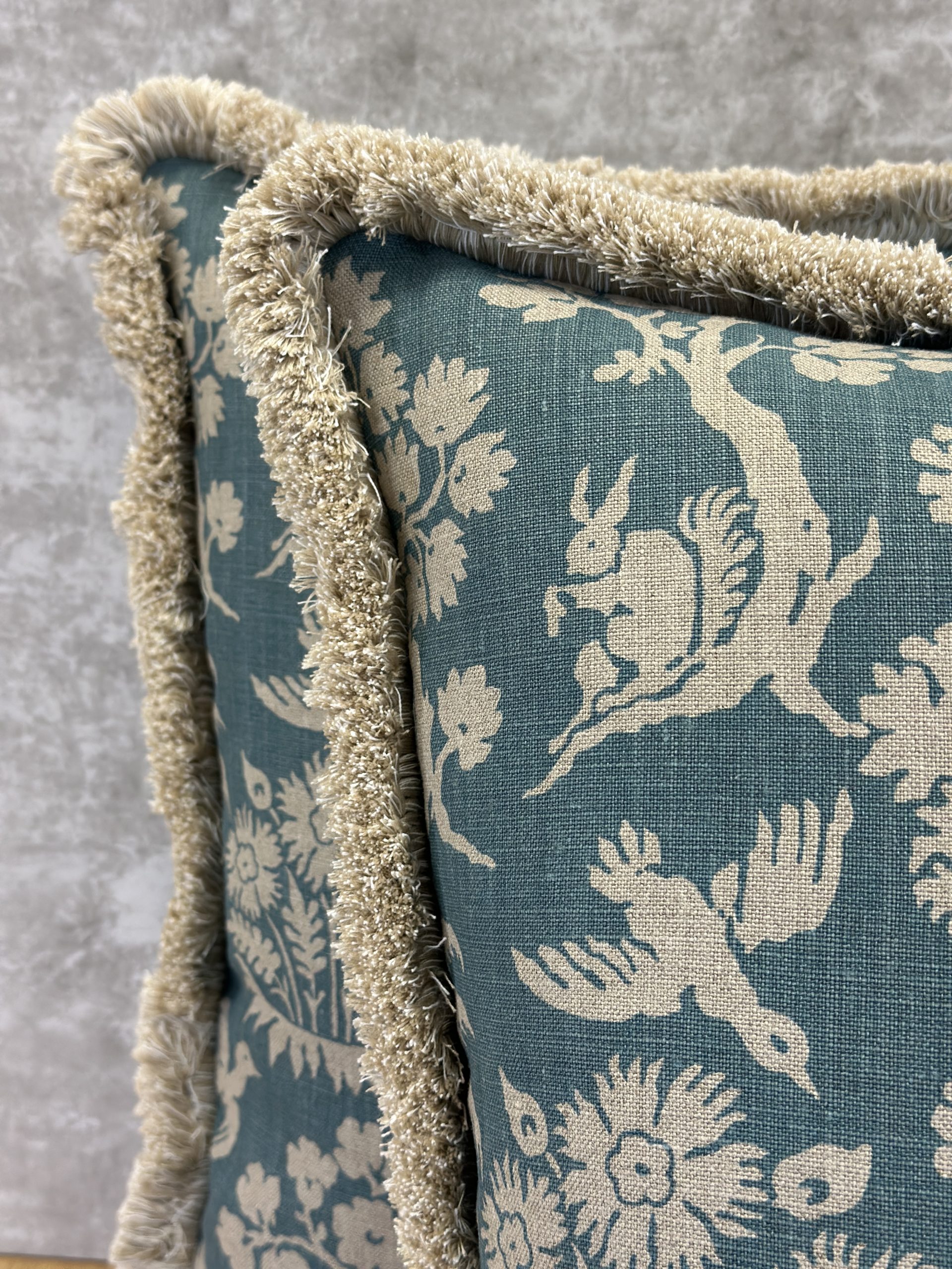 Schumacher Woodland Silhouette Pillows