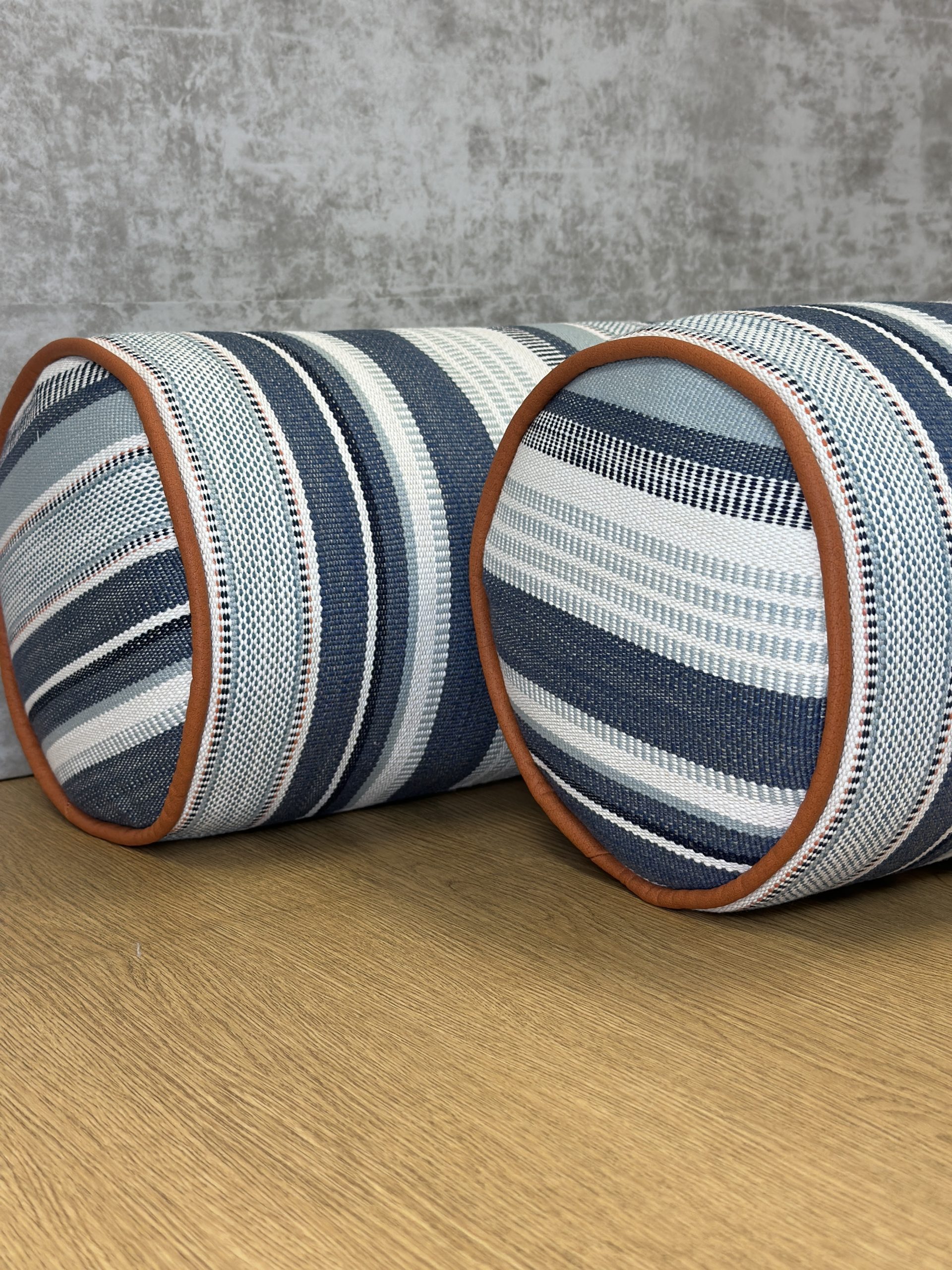 Perennials Left Bank Stripe Pillows