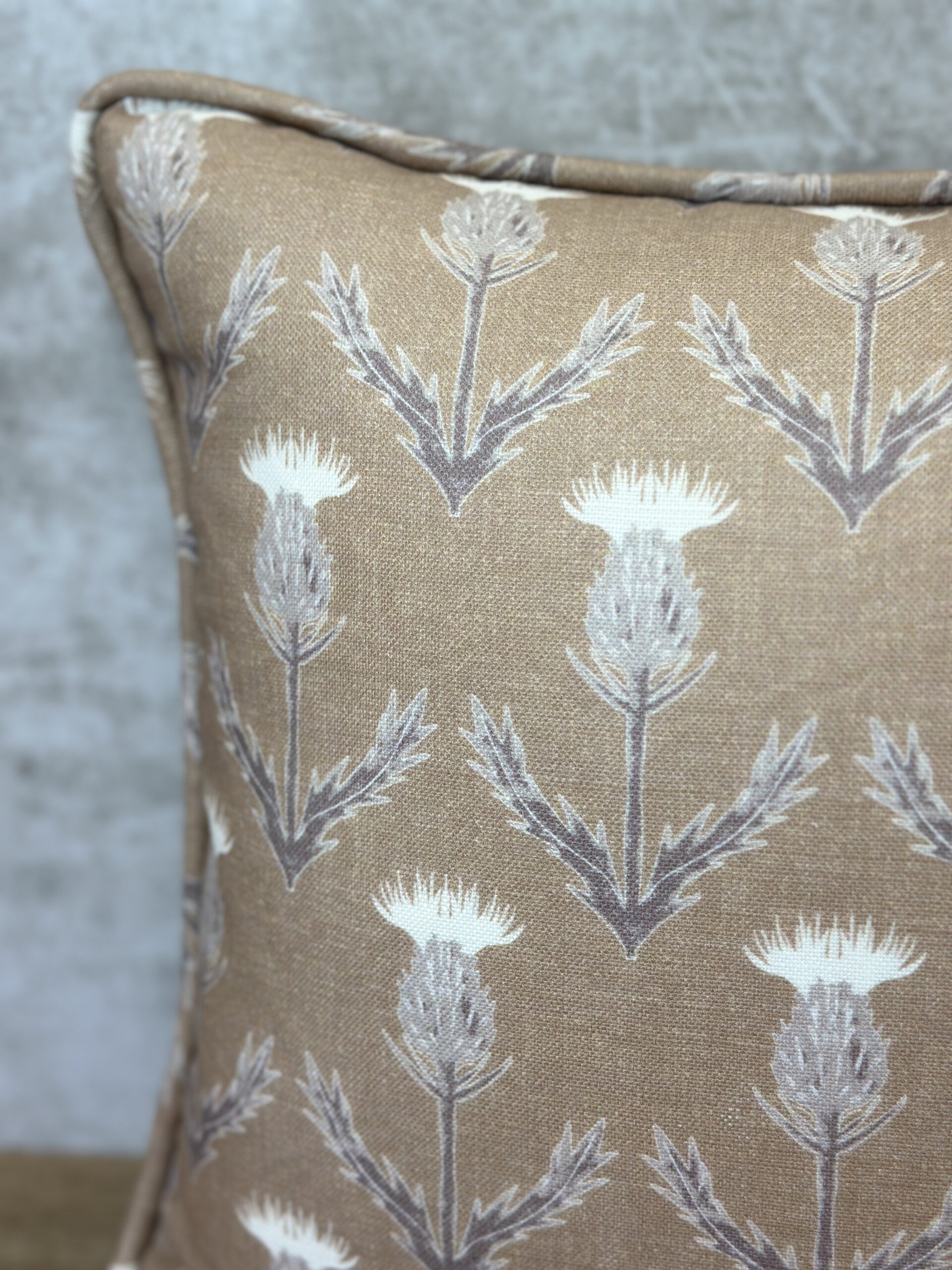 Lauren Servati Textiles Thistle Pillows