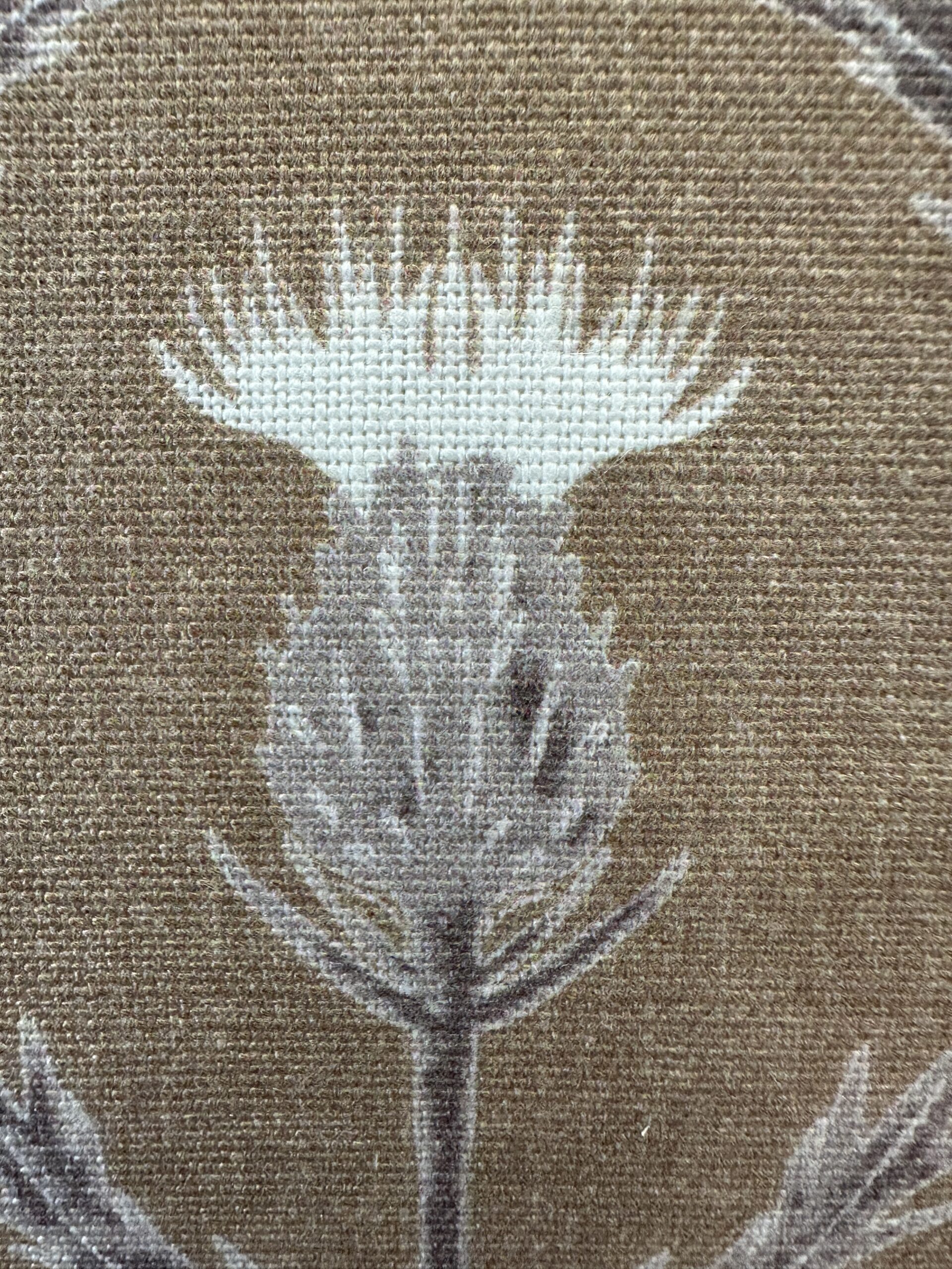 Lauren Servati Textiles Thistle Pillows