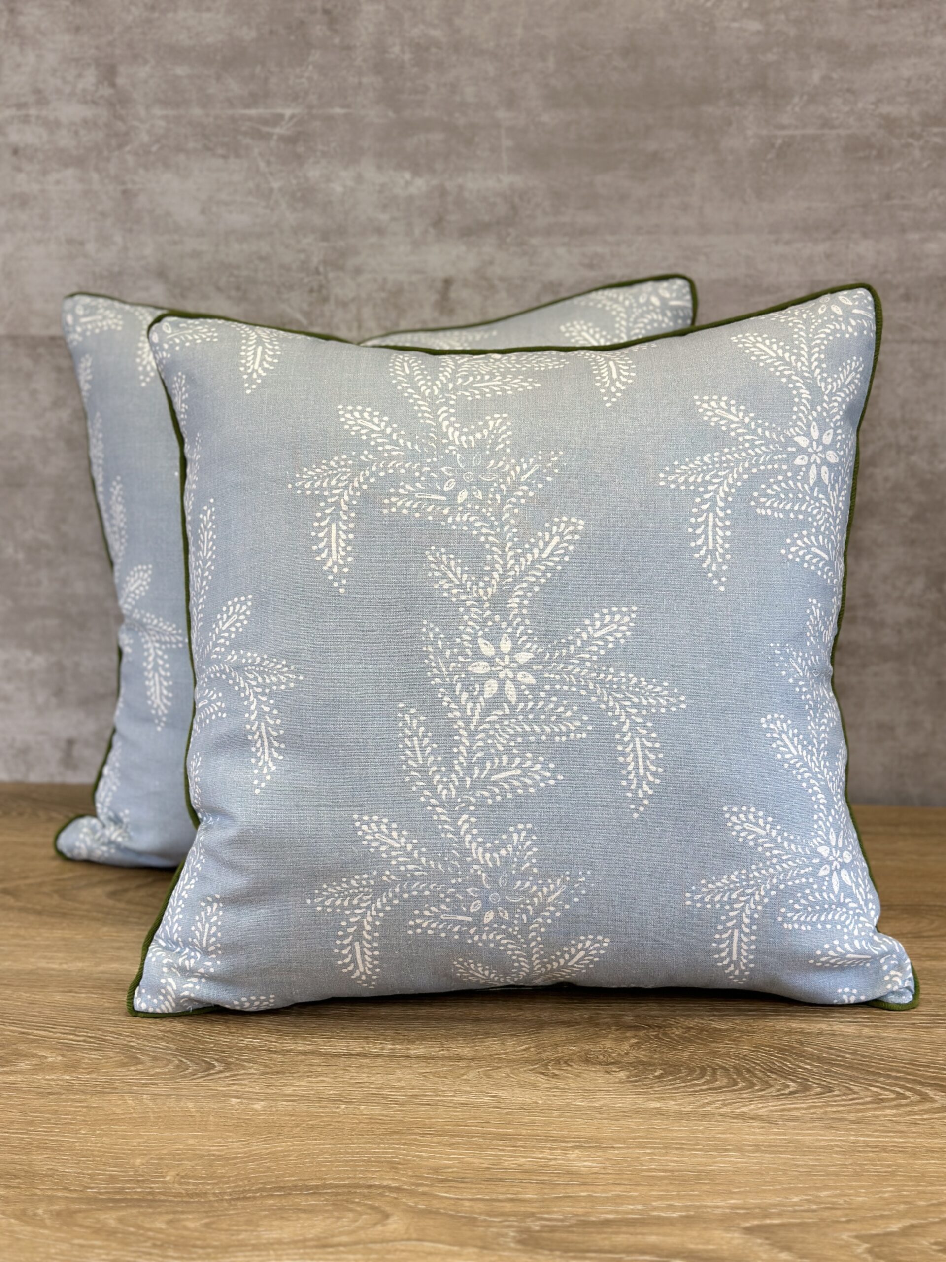 Meredith Ellis Textiles Deakins Vine Pillows