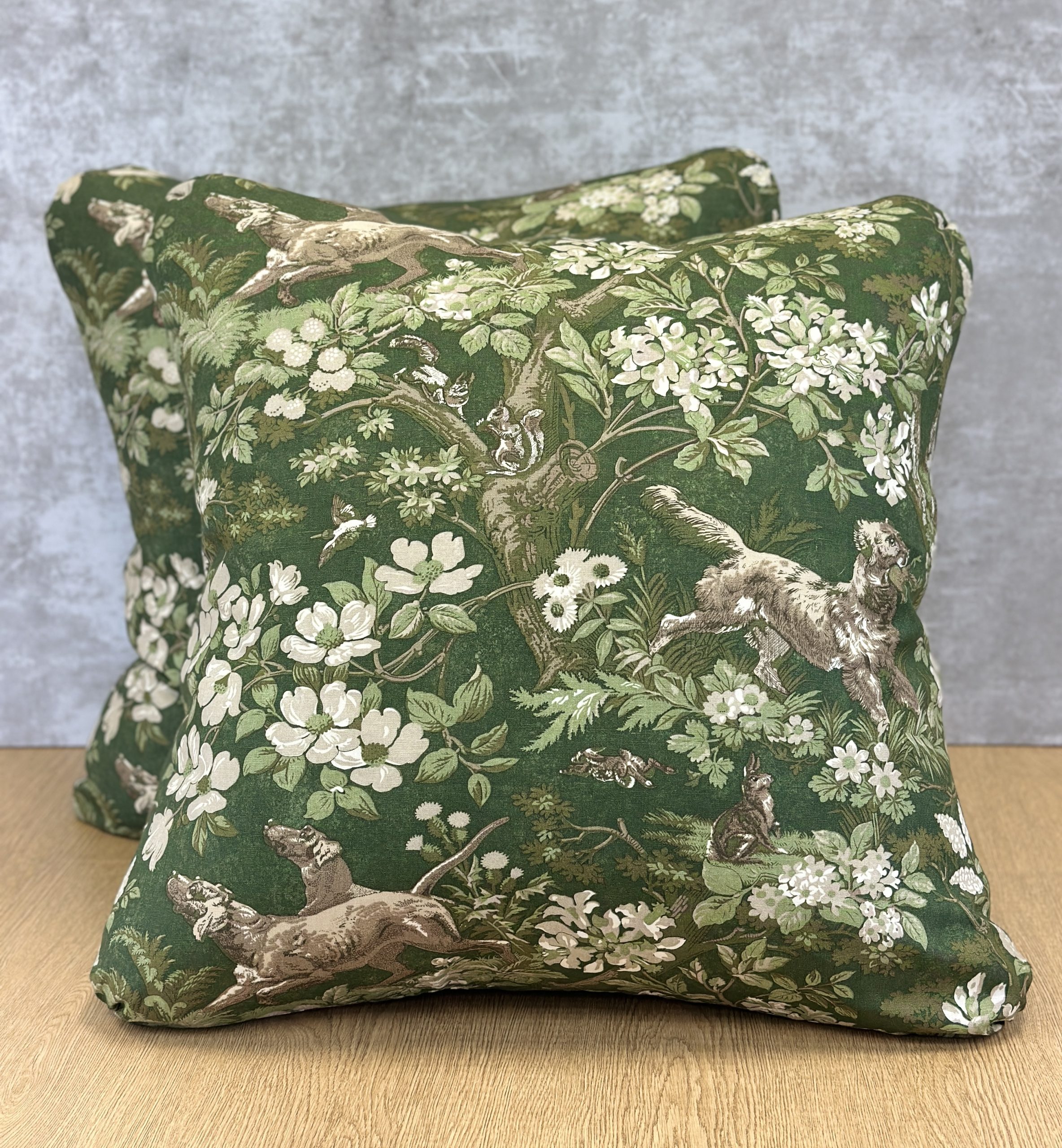 Schumacher Hound Meadow Pillows