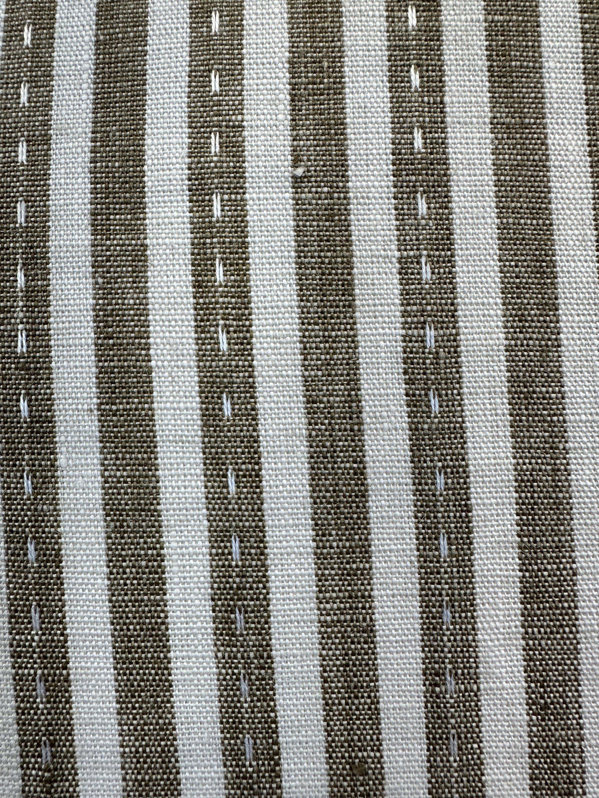 Schumacher Mathis Ticking Stripe Pillows
