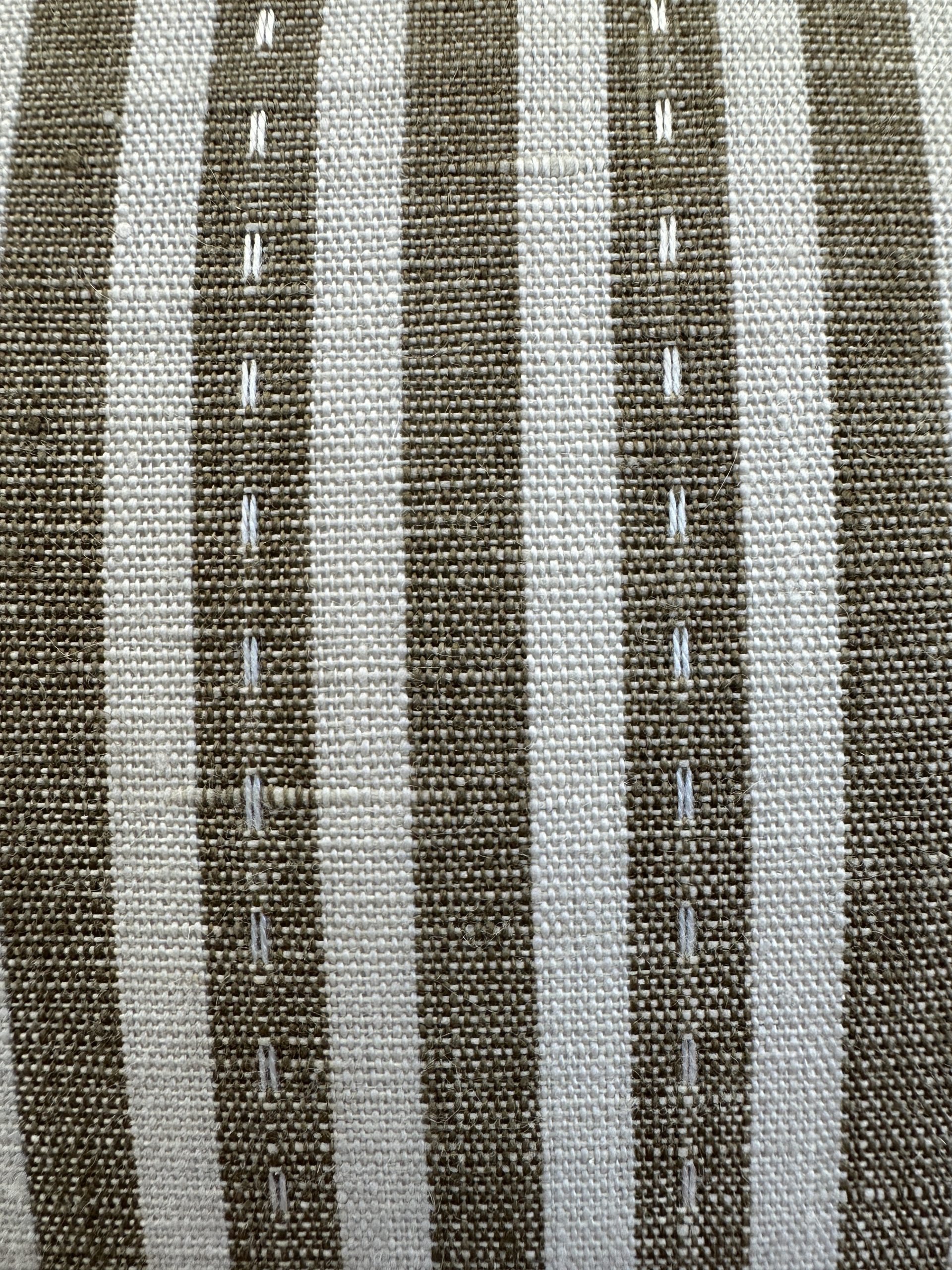 Schumacher Mathis Ticking Stripe Pillows