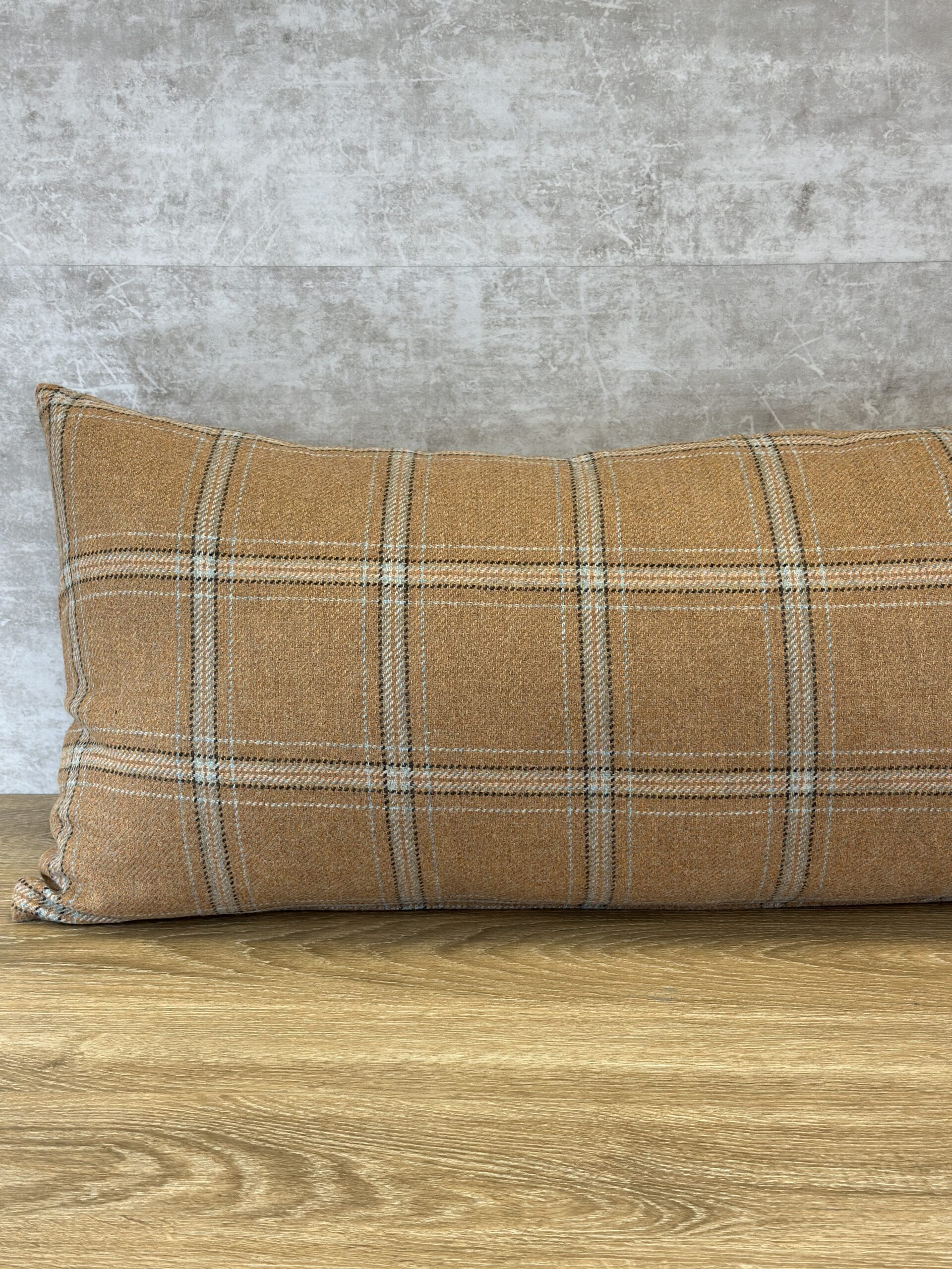 Schumacher Blackburn Merino Plaid Pillows