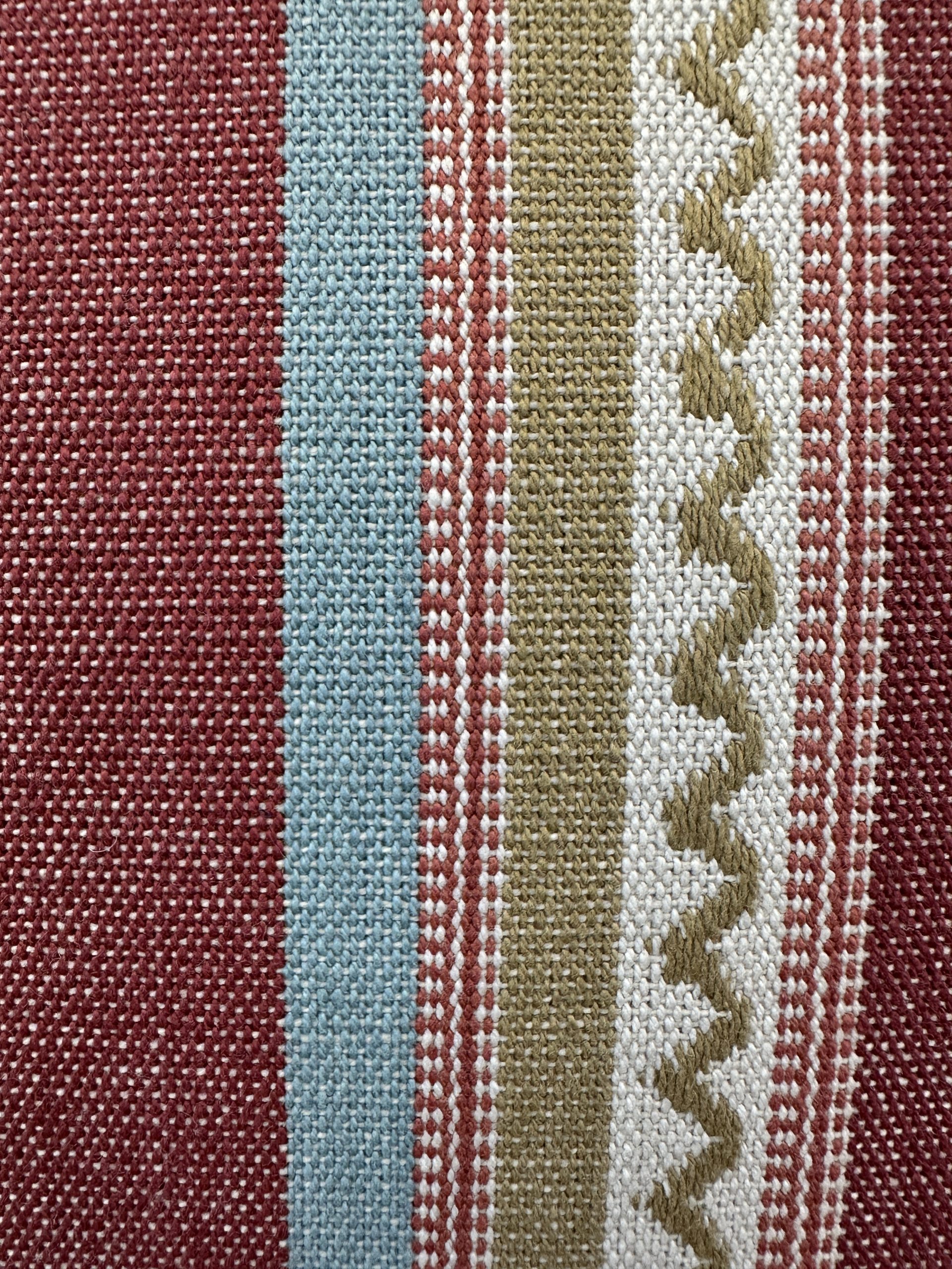 York Stret Textiles Moroccan Rug Stripe Pillows