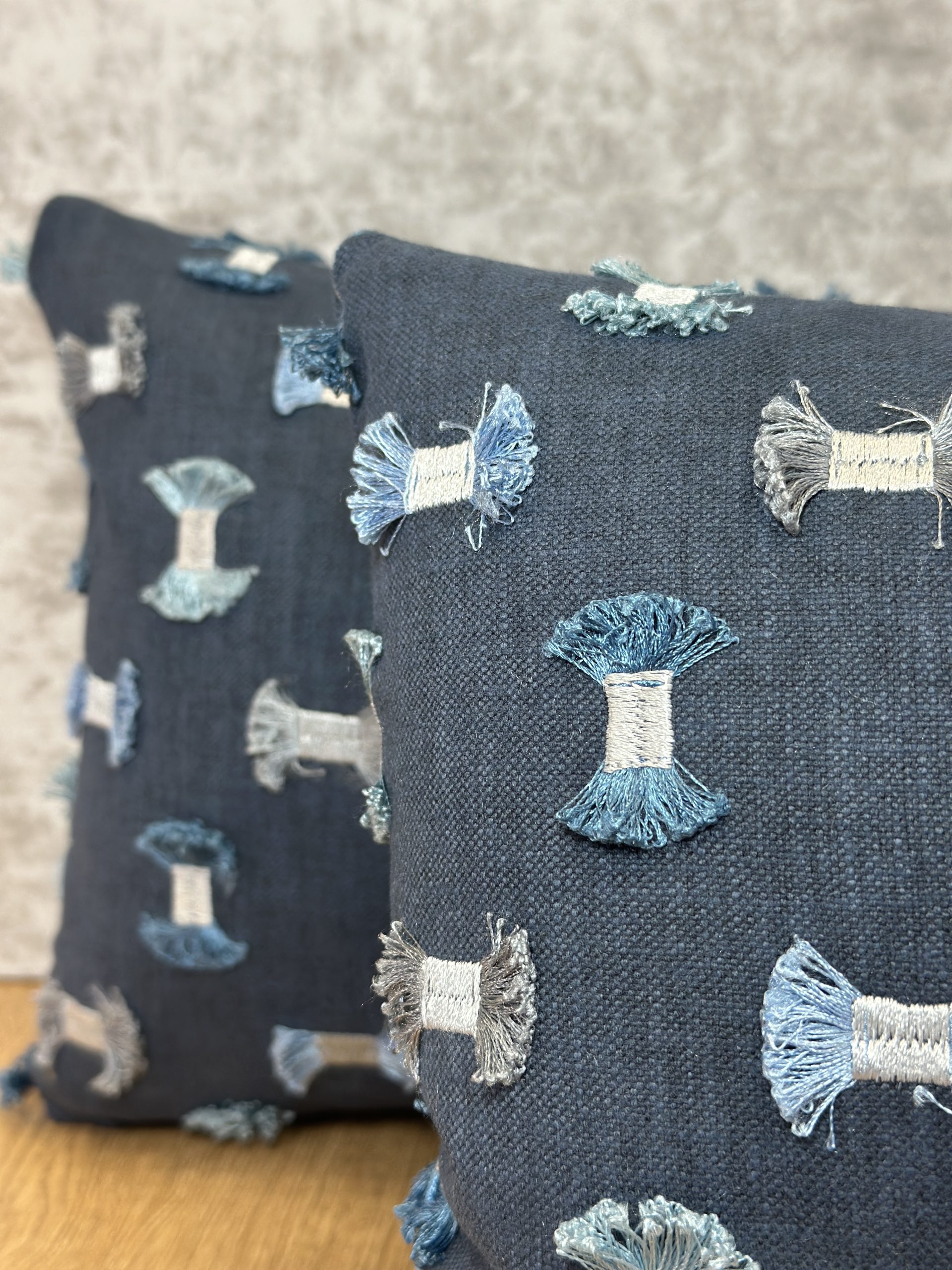 Fabricut Gewa Fray Pillows