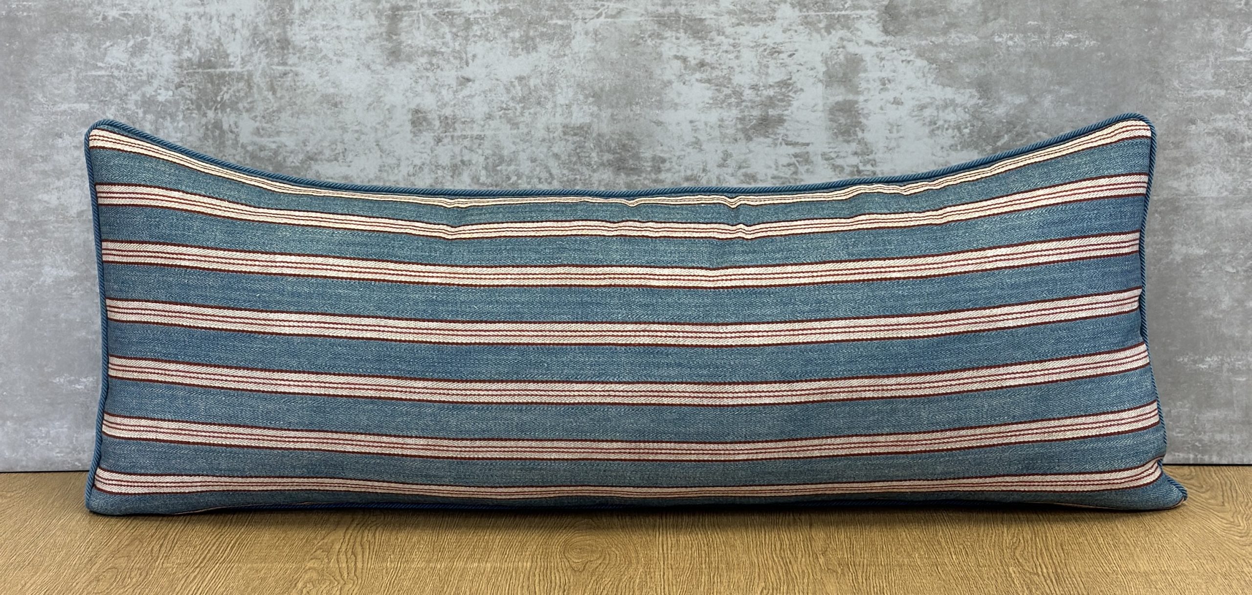 Robert Kime Tynemouth Ticking Pillows