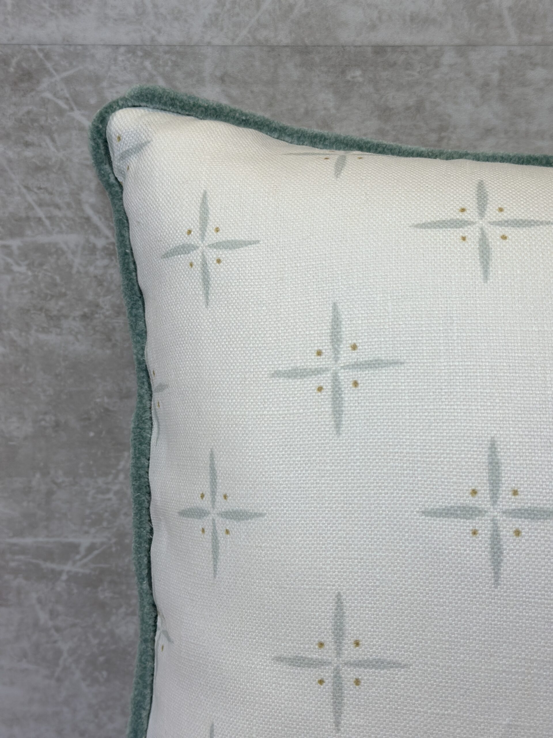 Erika M. Powell Textiles Pettite Cross + Dot Pillows