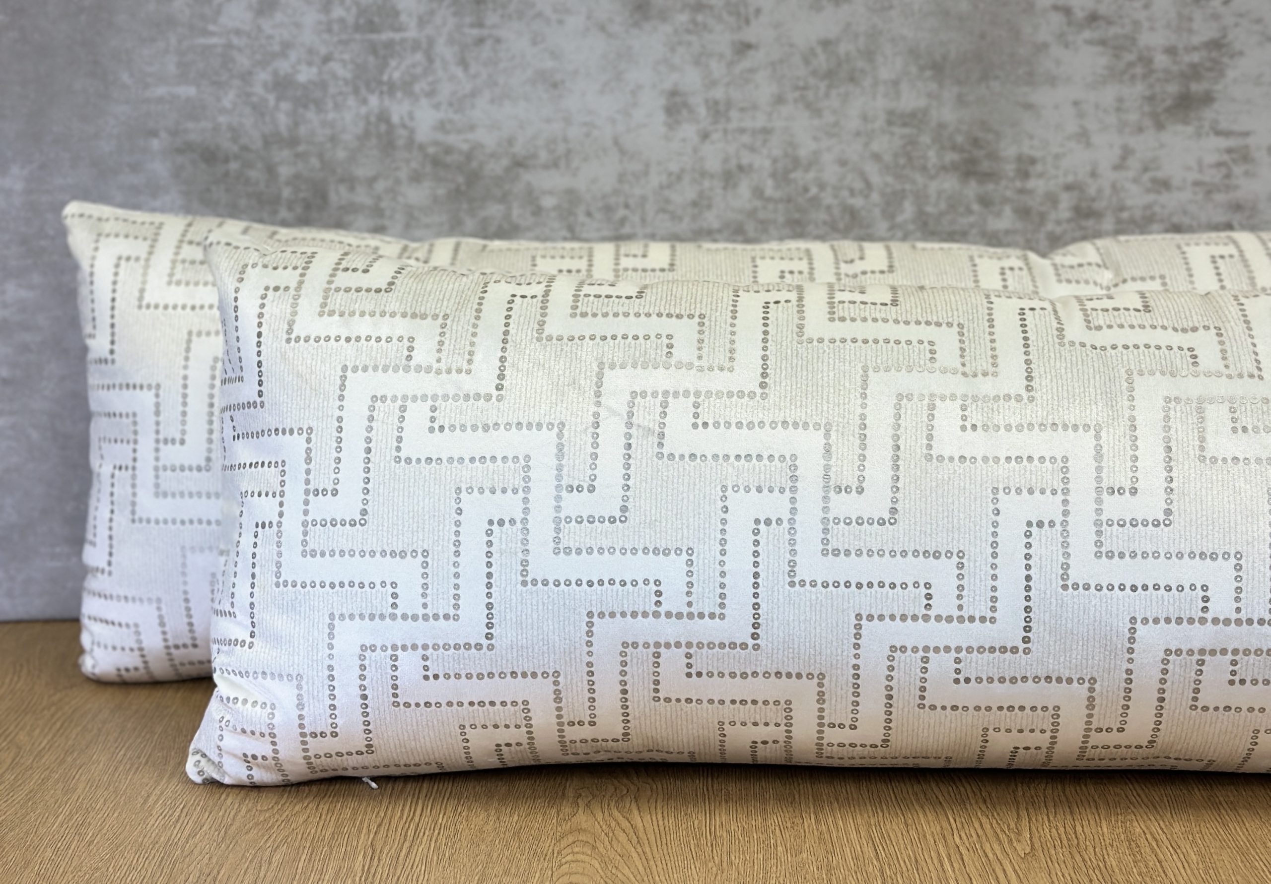 Remnant Geometric Velvet Pillows