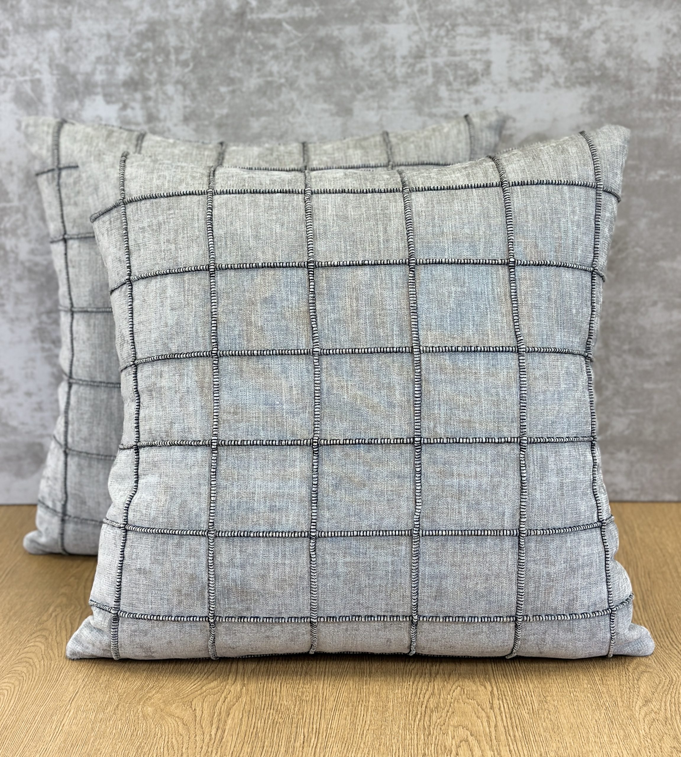 Remnant Grid Pillows