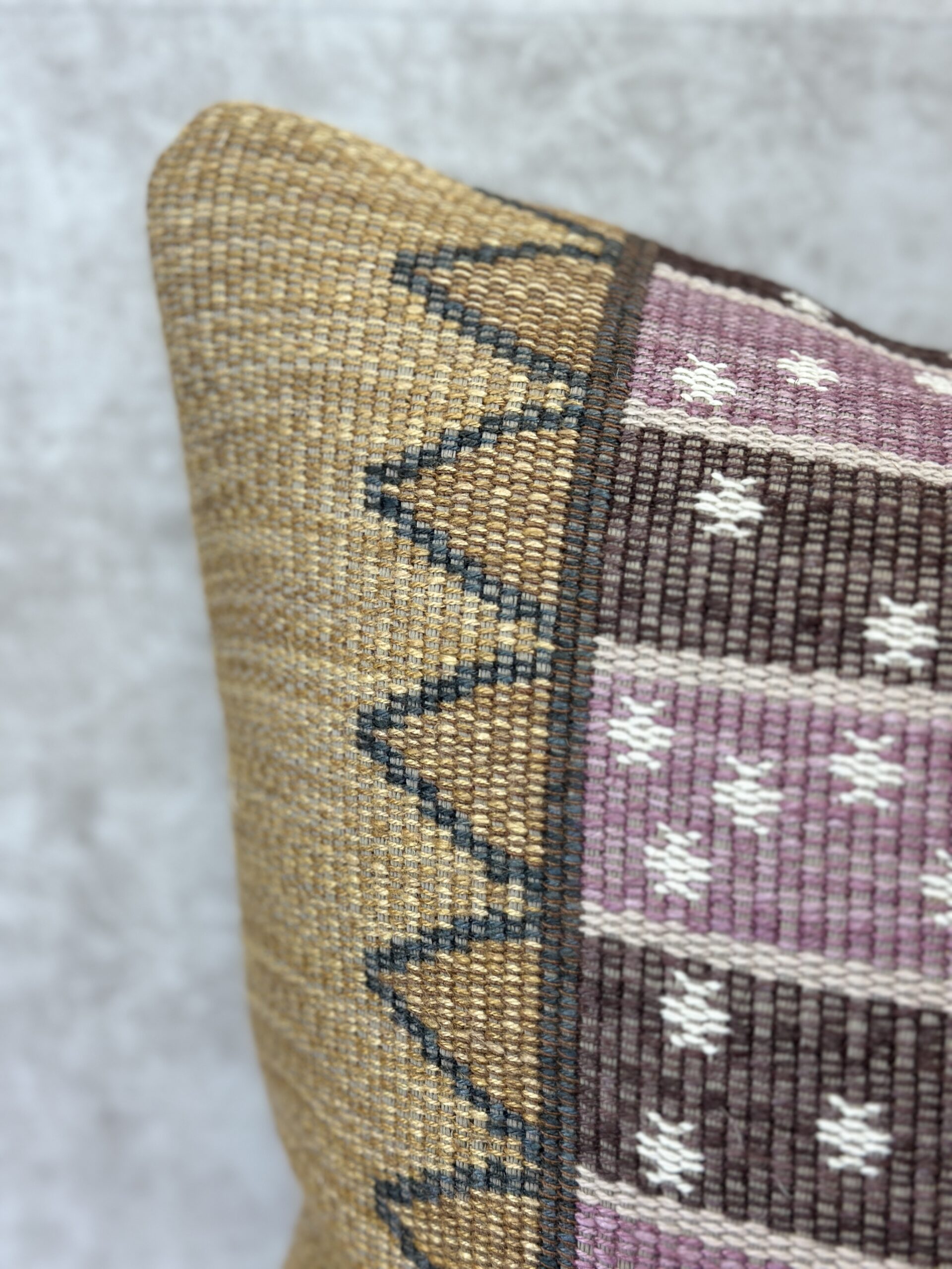 Schumacher Noor Kilim Stripe Pillows