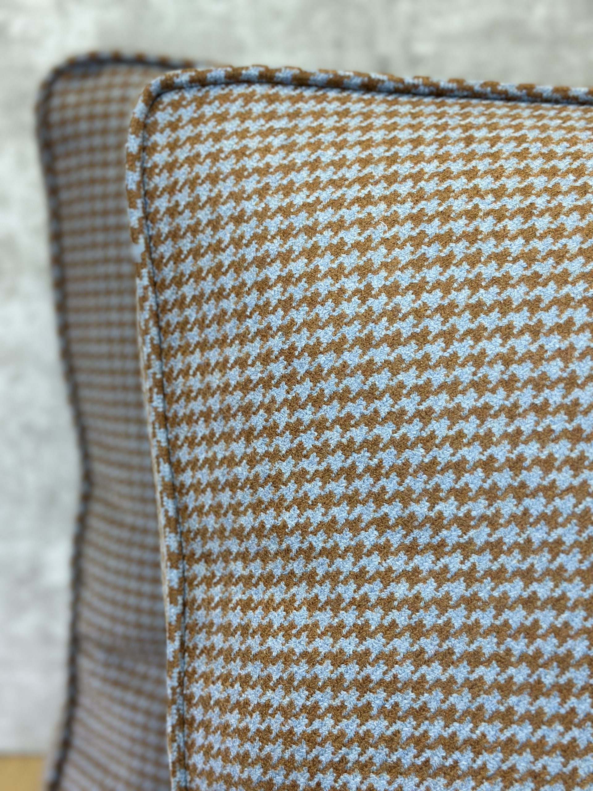 Holland & Sherry Westminster Houndstooth Pillows
