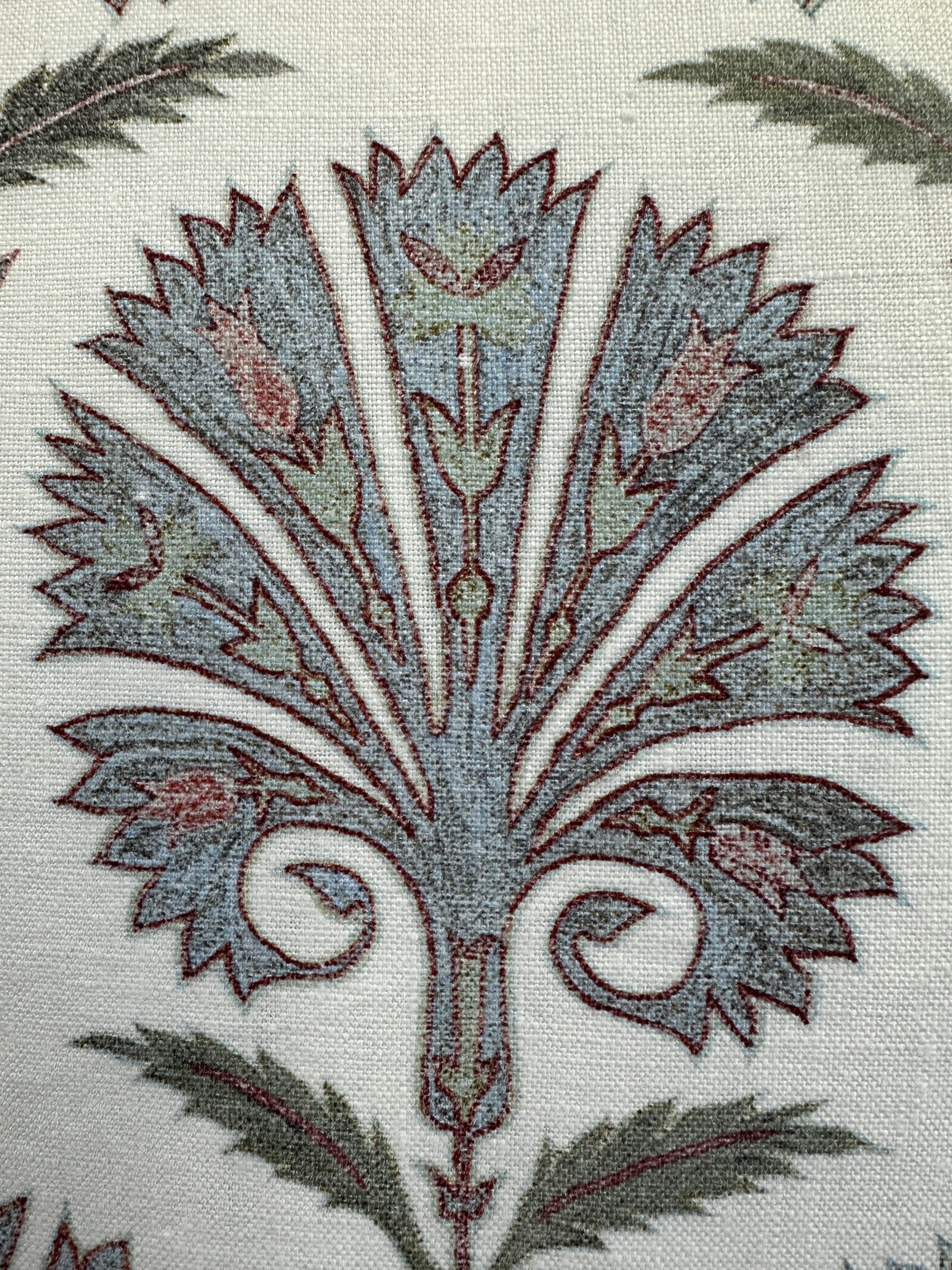 Schumacher Suzani Carnation Pillows