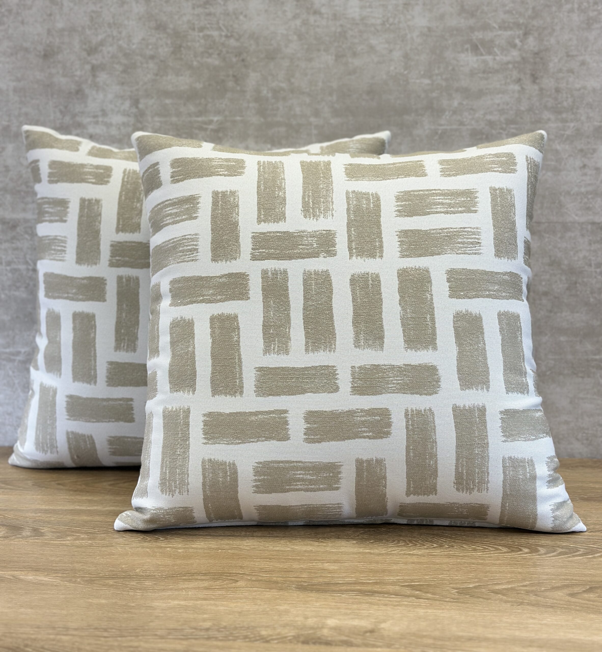 Kravet Brickwork Pillows