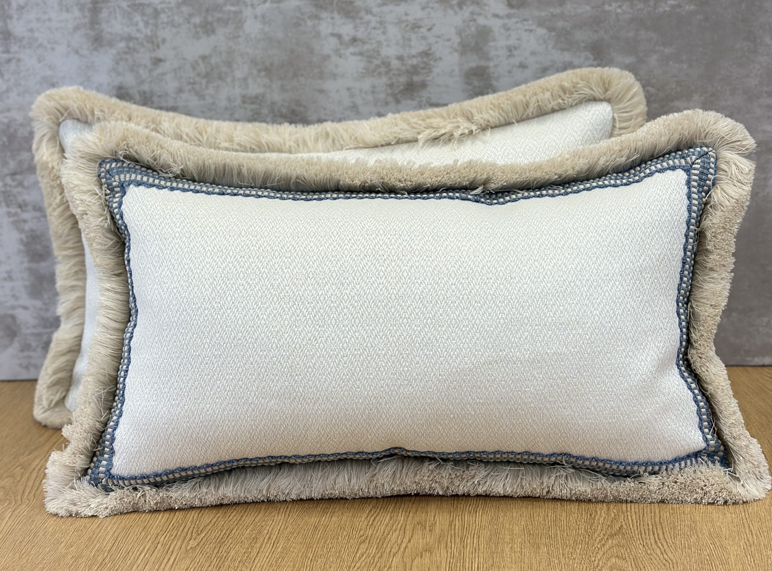 Schumacher Diamond Weave Indoor Outdoor Pillows