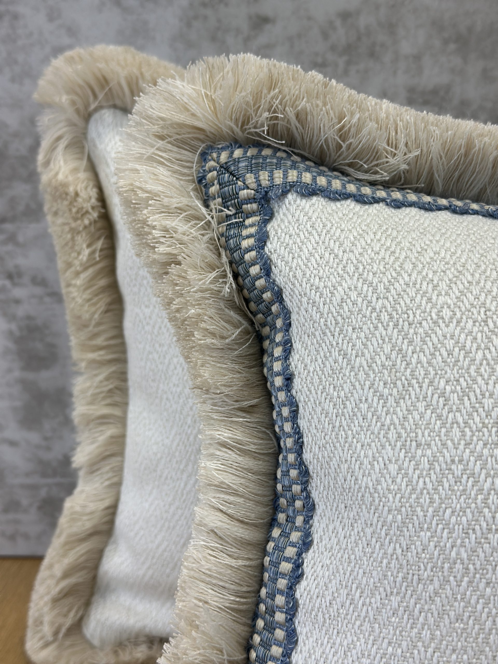 Schumacher Diamond Weave Indoor Outdoor Pillows