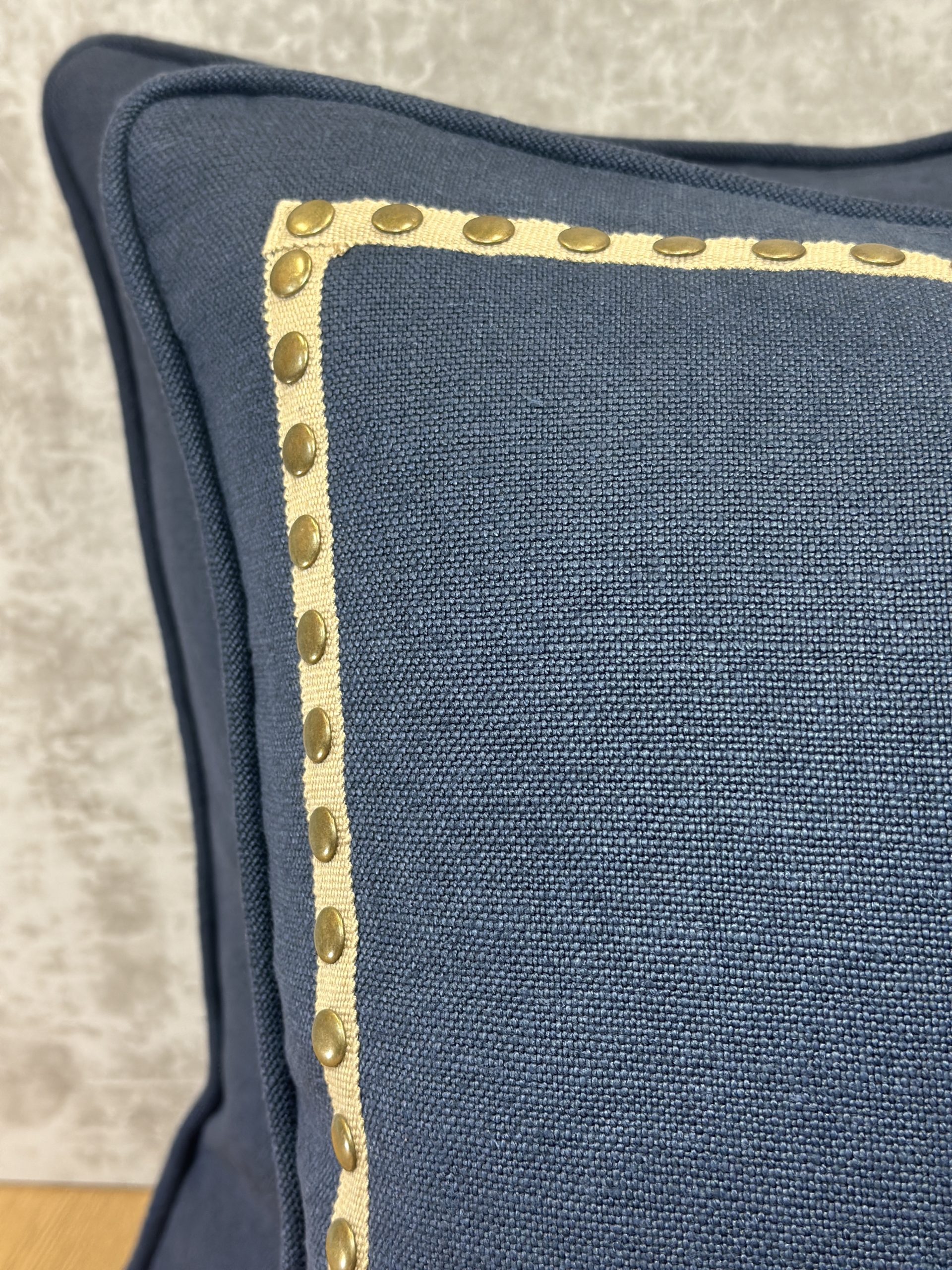 Schumacher Piet Performance Linen Pillows