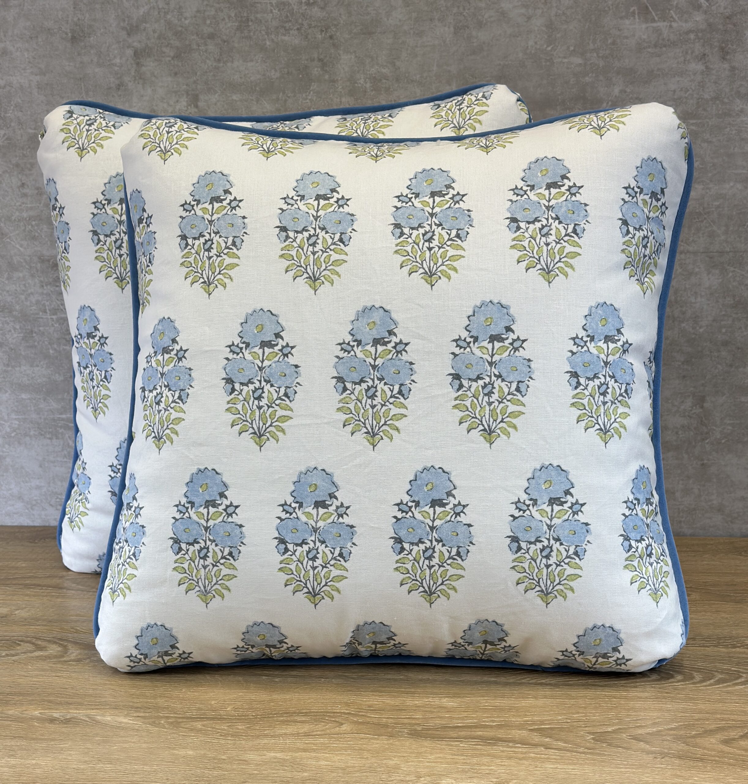 Lisa Fine Textiles Mughal Flower Pillows