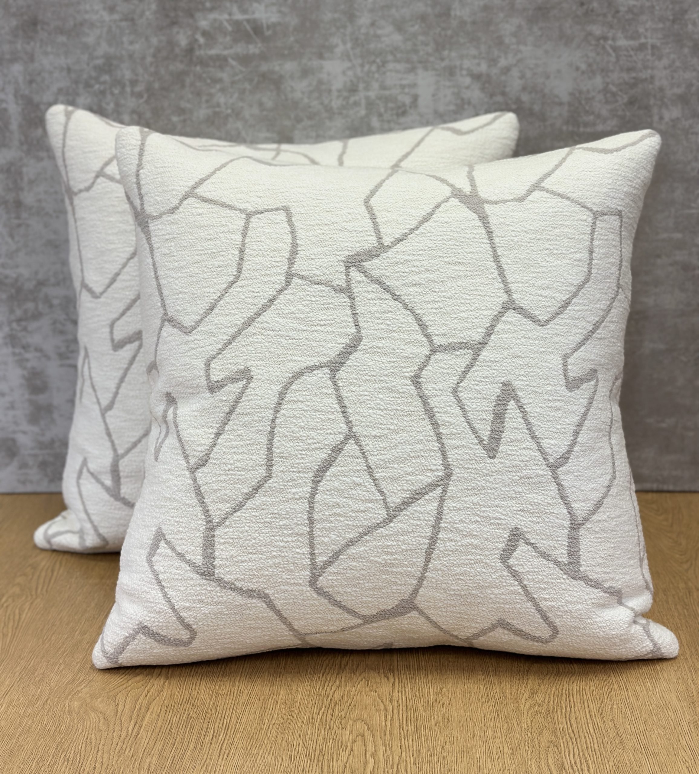 Donghia Barkcloth Weave Pillows
