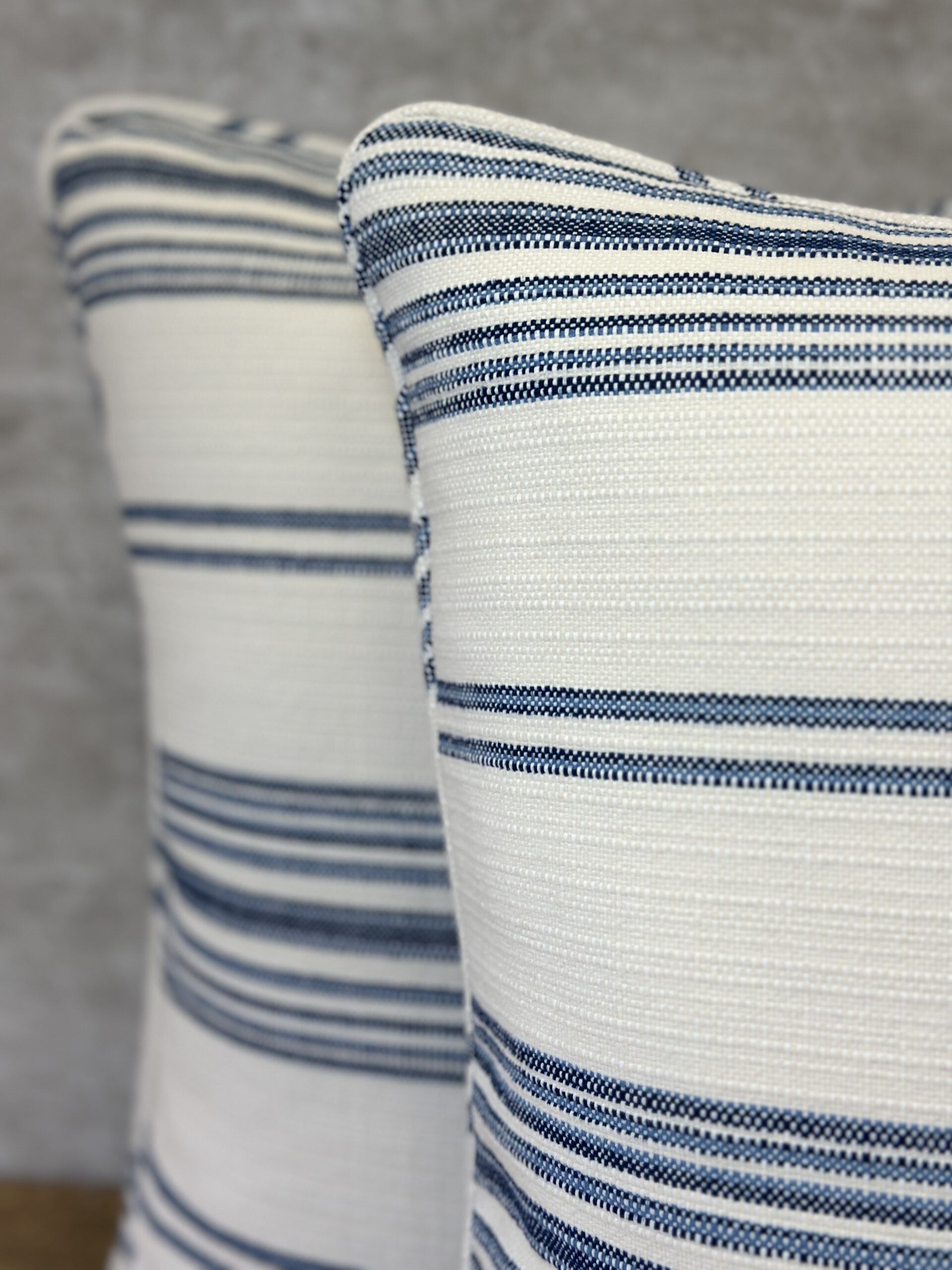 Schumacher Solana Stripe Indoor Outdoor Pillows