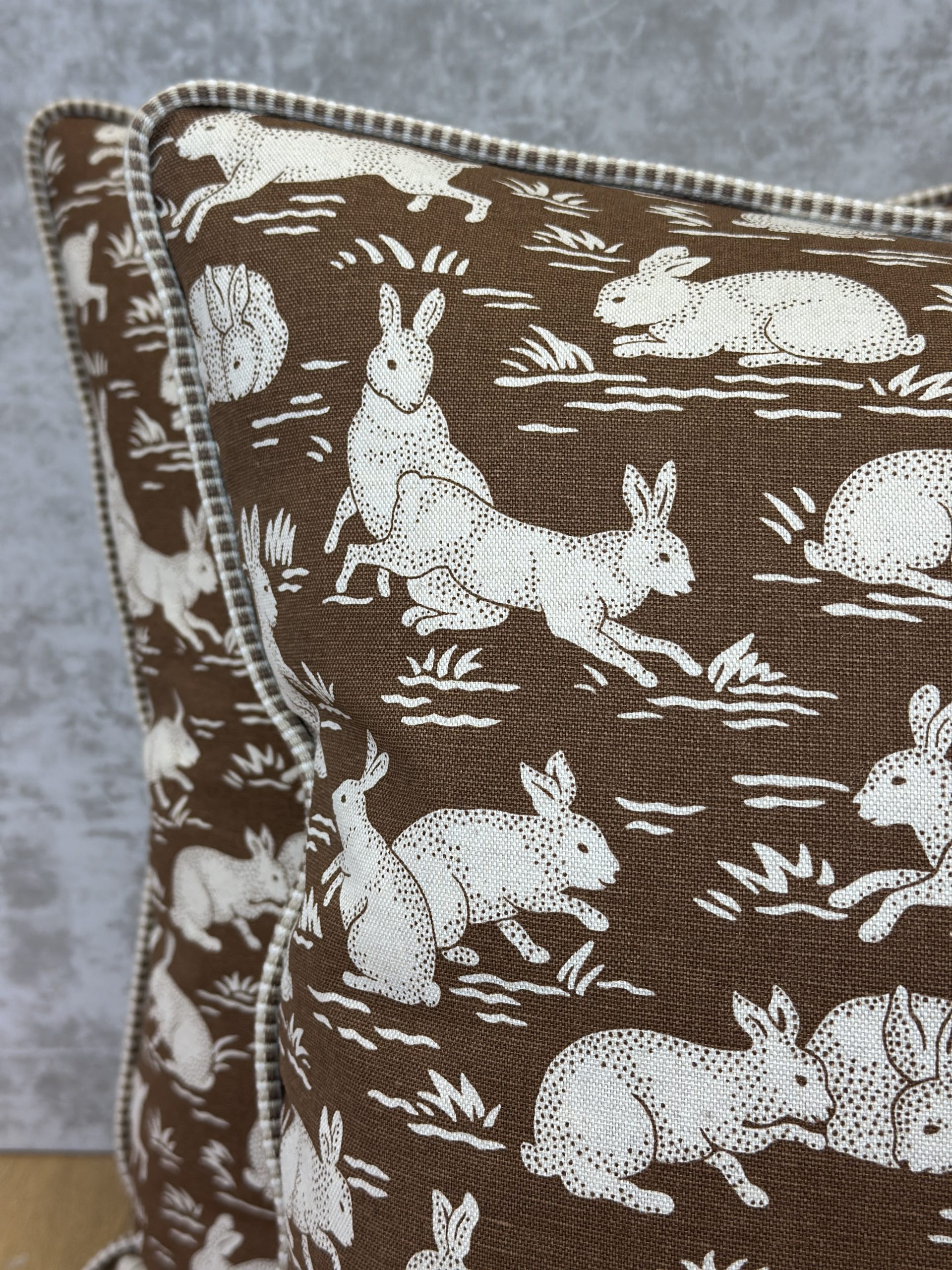 Schumacher Cottontails Pillows