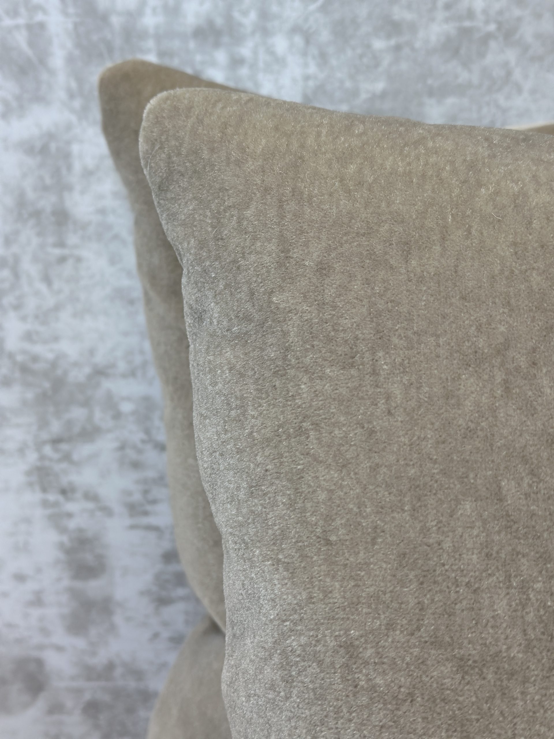 Rogers & Goffigon Mohair Velvet Pillows