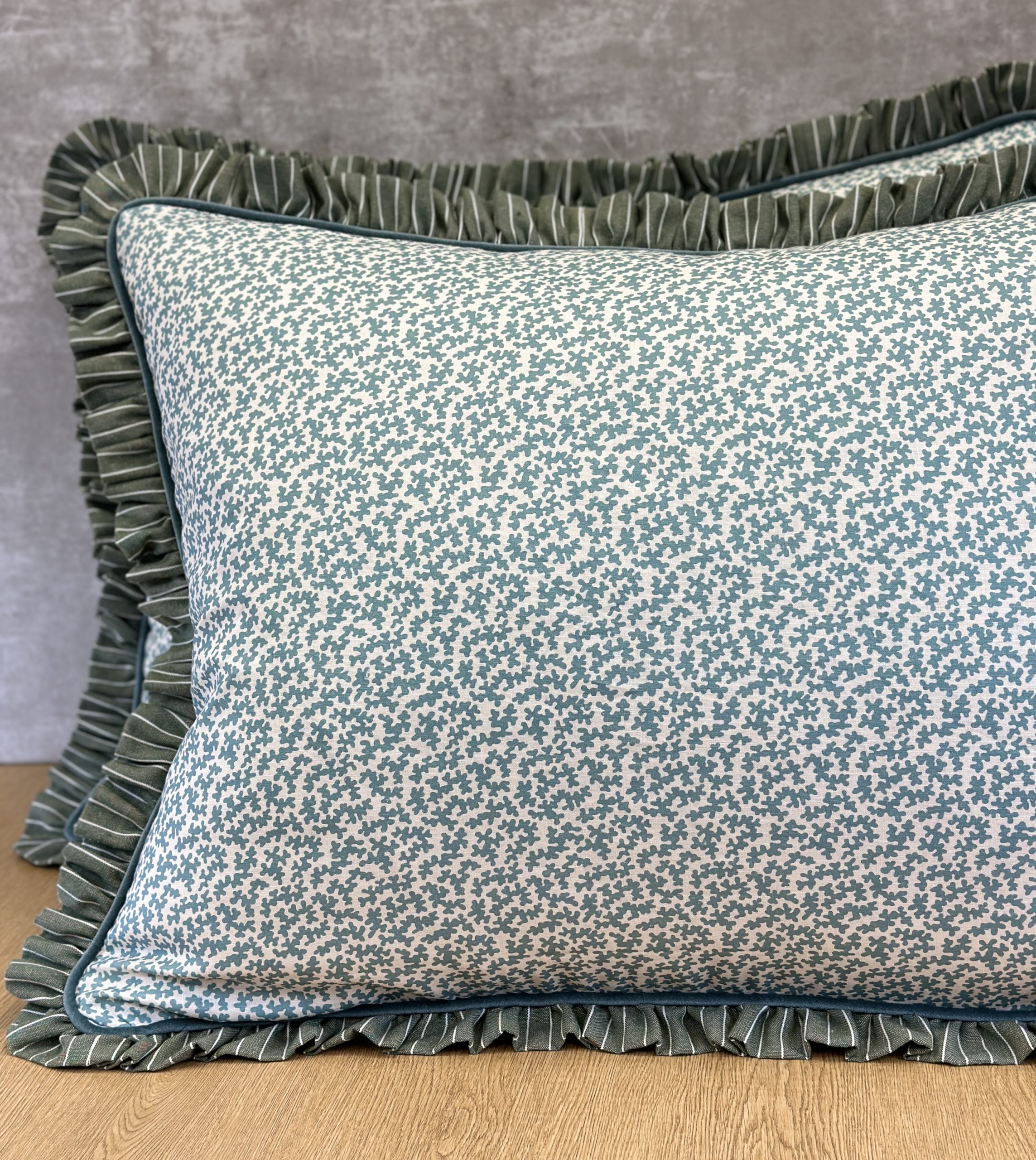Colefax & Fowler Seaweed Pillows