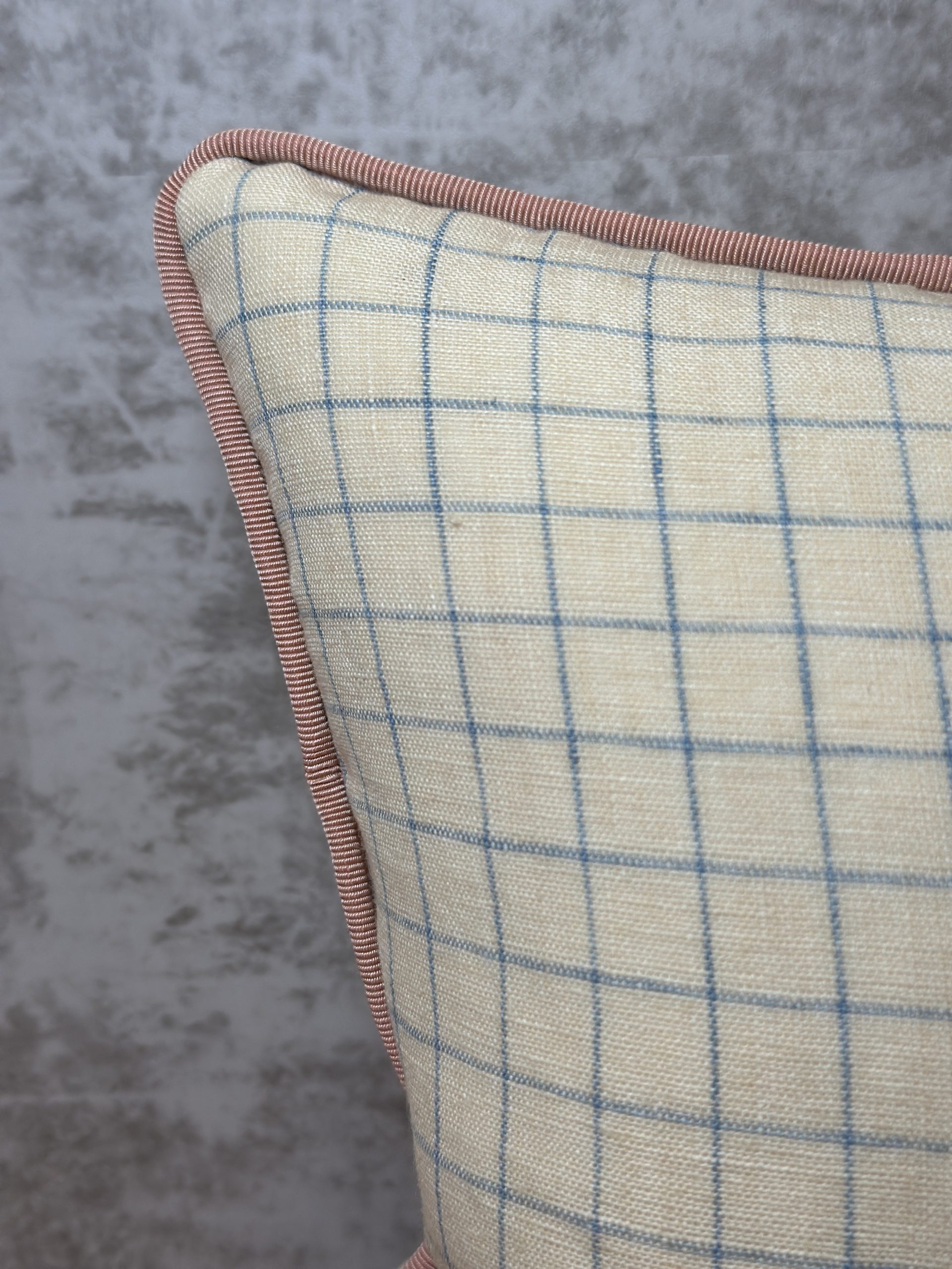 Rose Cumming Windowpane Check Pillows