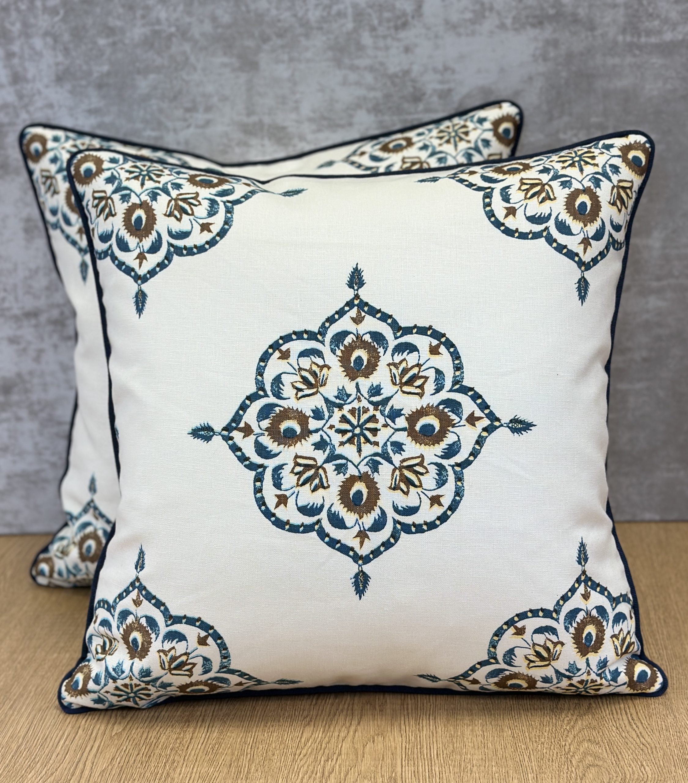 Quadrille Fabrics Medara Pillows