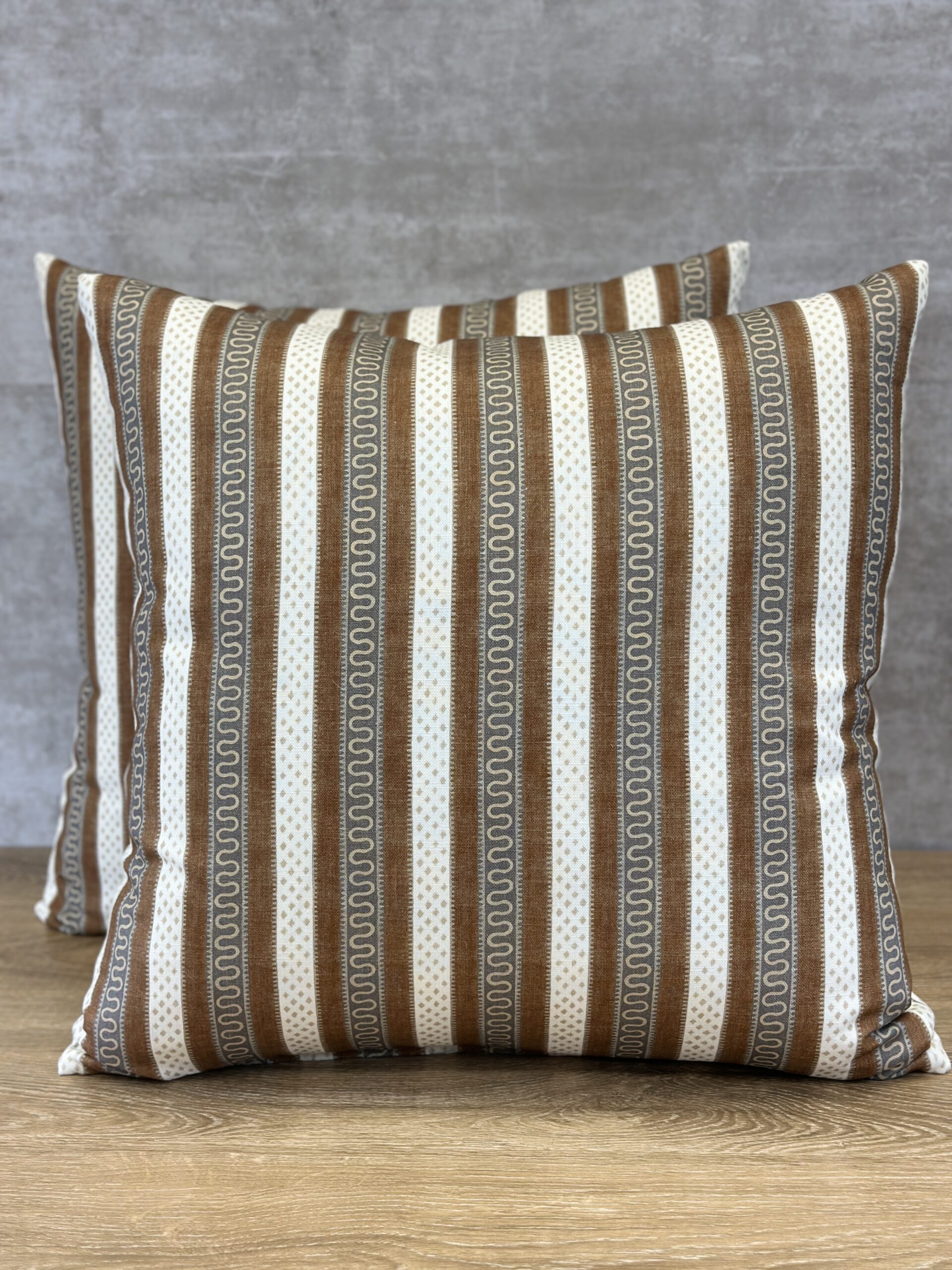 Travers Carnivla Stripe Pillows