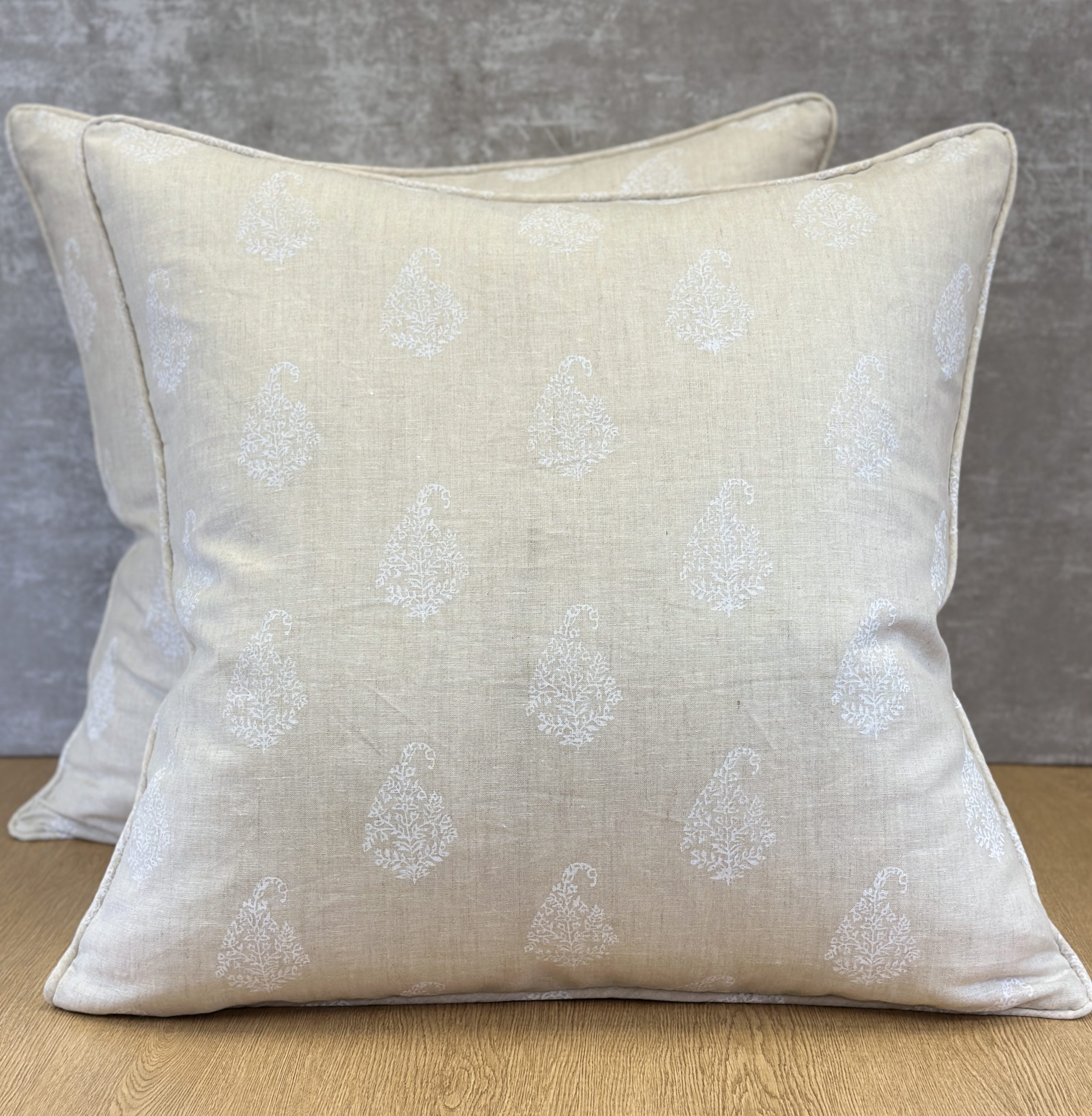 Schumacher Kerala Paisley Pillows