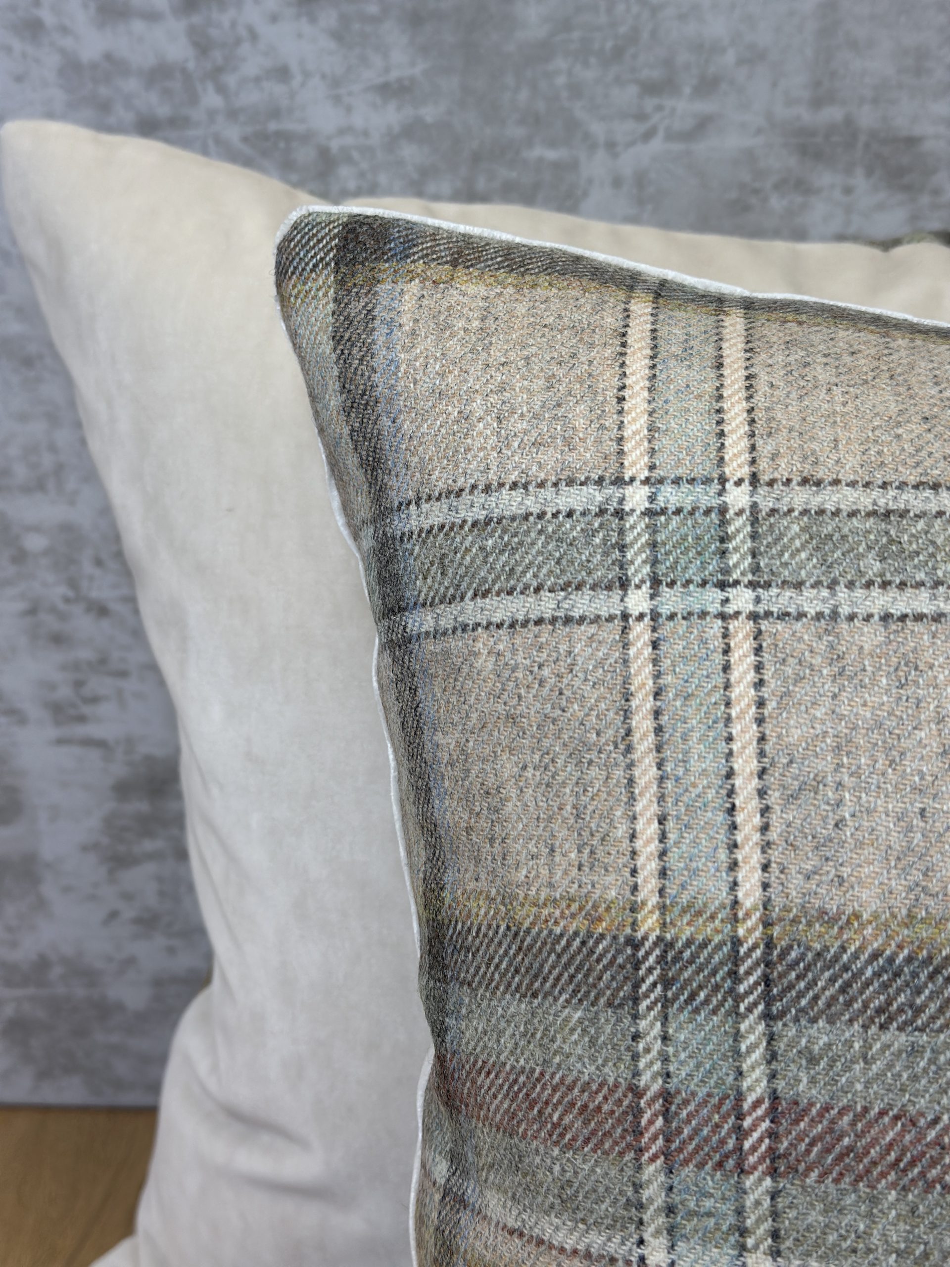 Colefax & Fowler Hutton Plaid Pillows