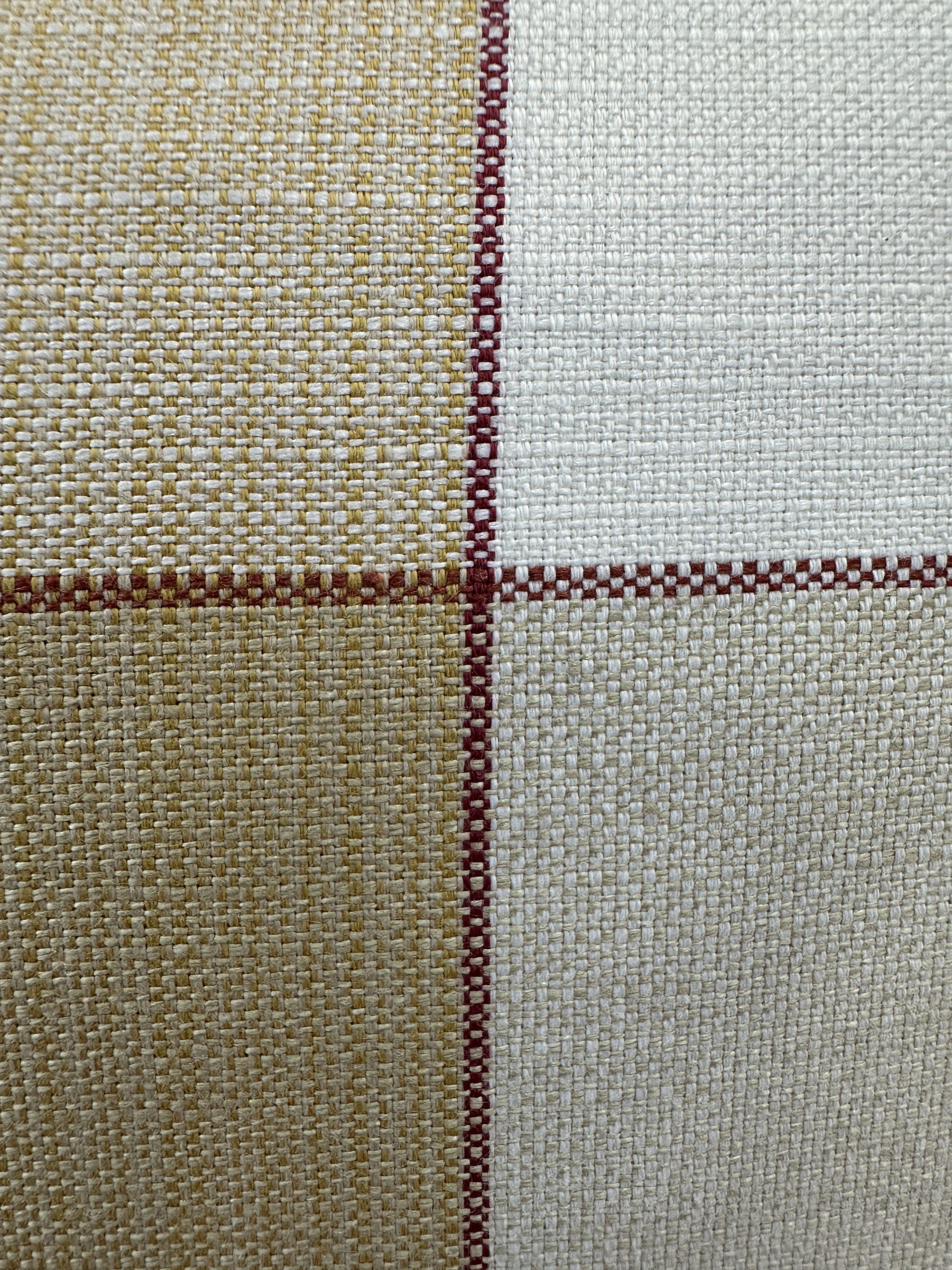 Beata Heuman Jumbo Gingham Pillows