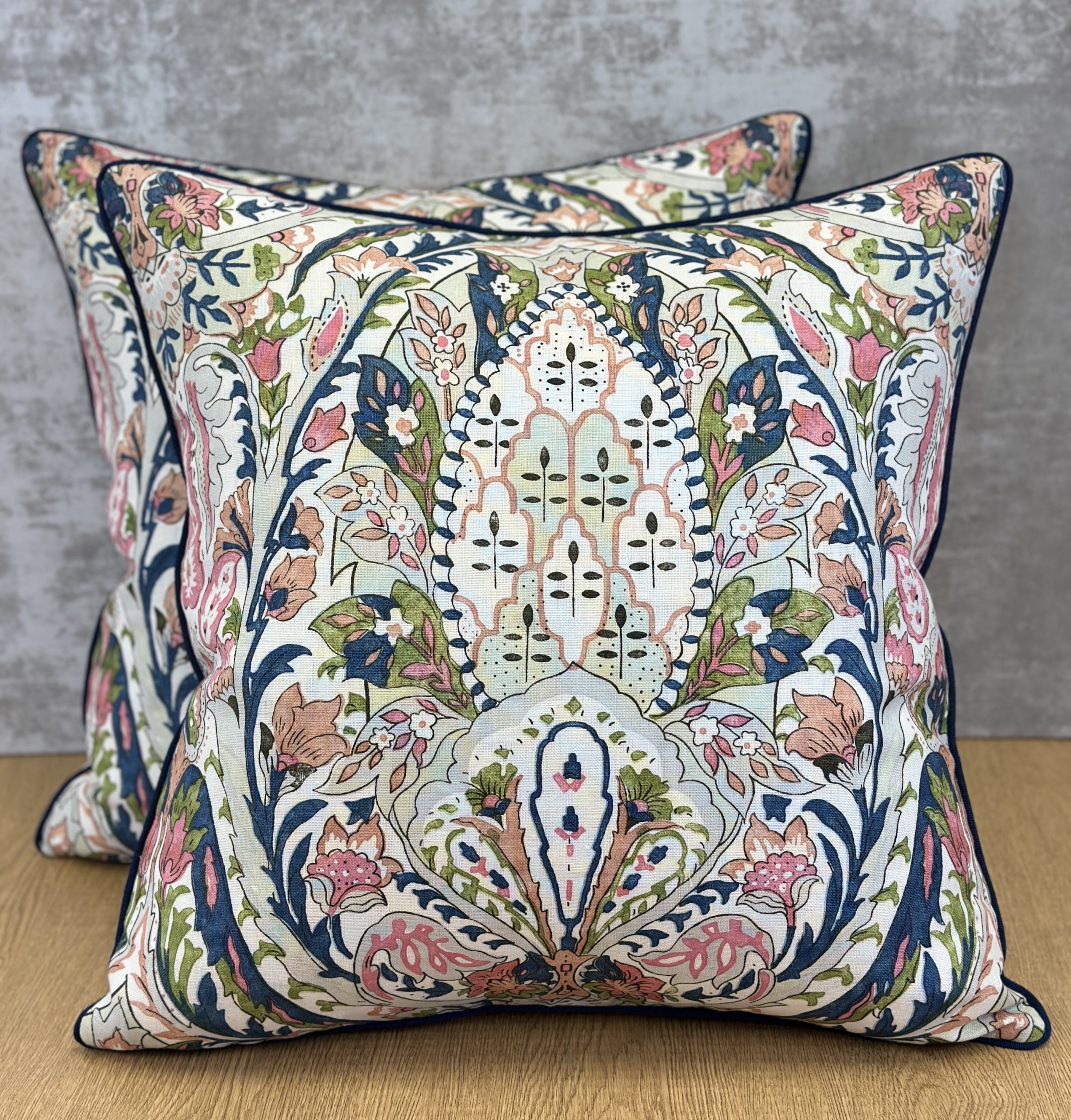 Schumacher Layla Paisley Pillows