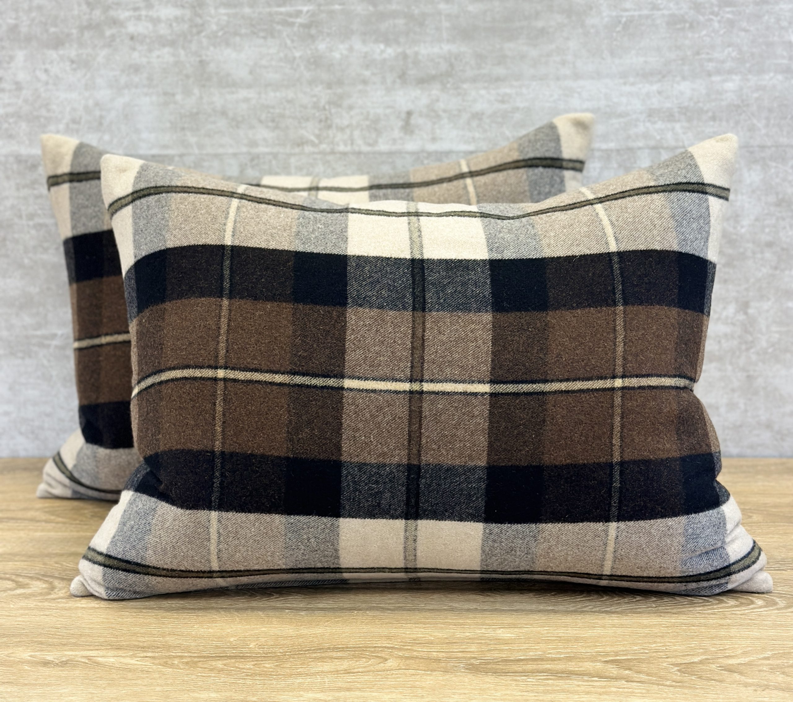 Ralph Lauren Coach Road Tartan Pillows