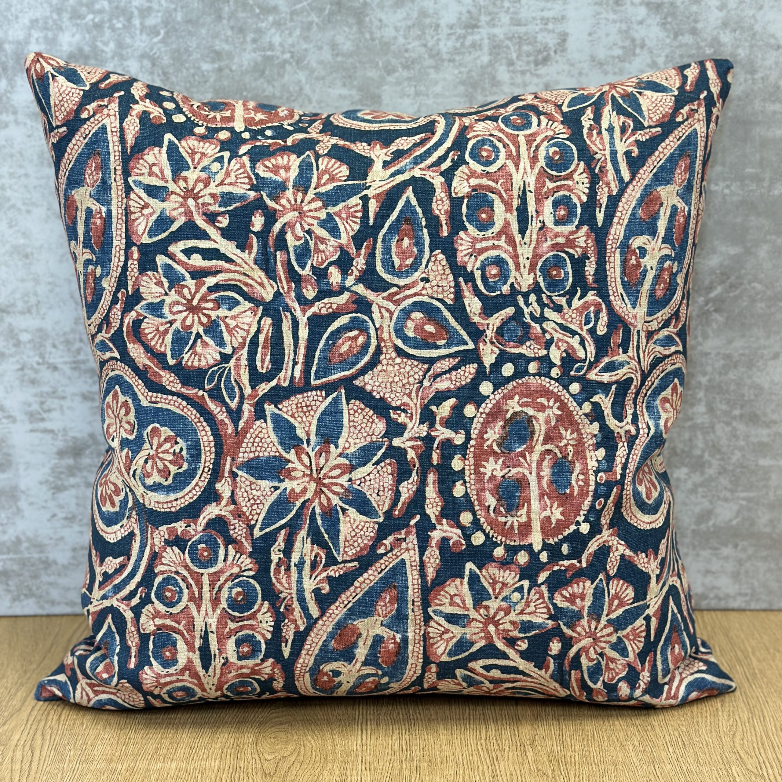 Clarence House Batik Floral Pillows
