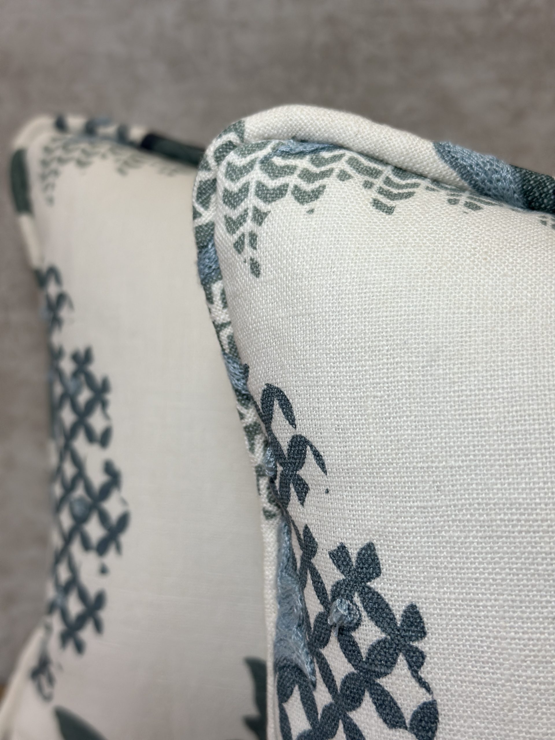 Kravet Saudade Paisley Pillows