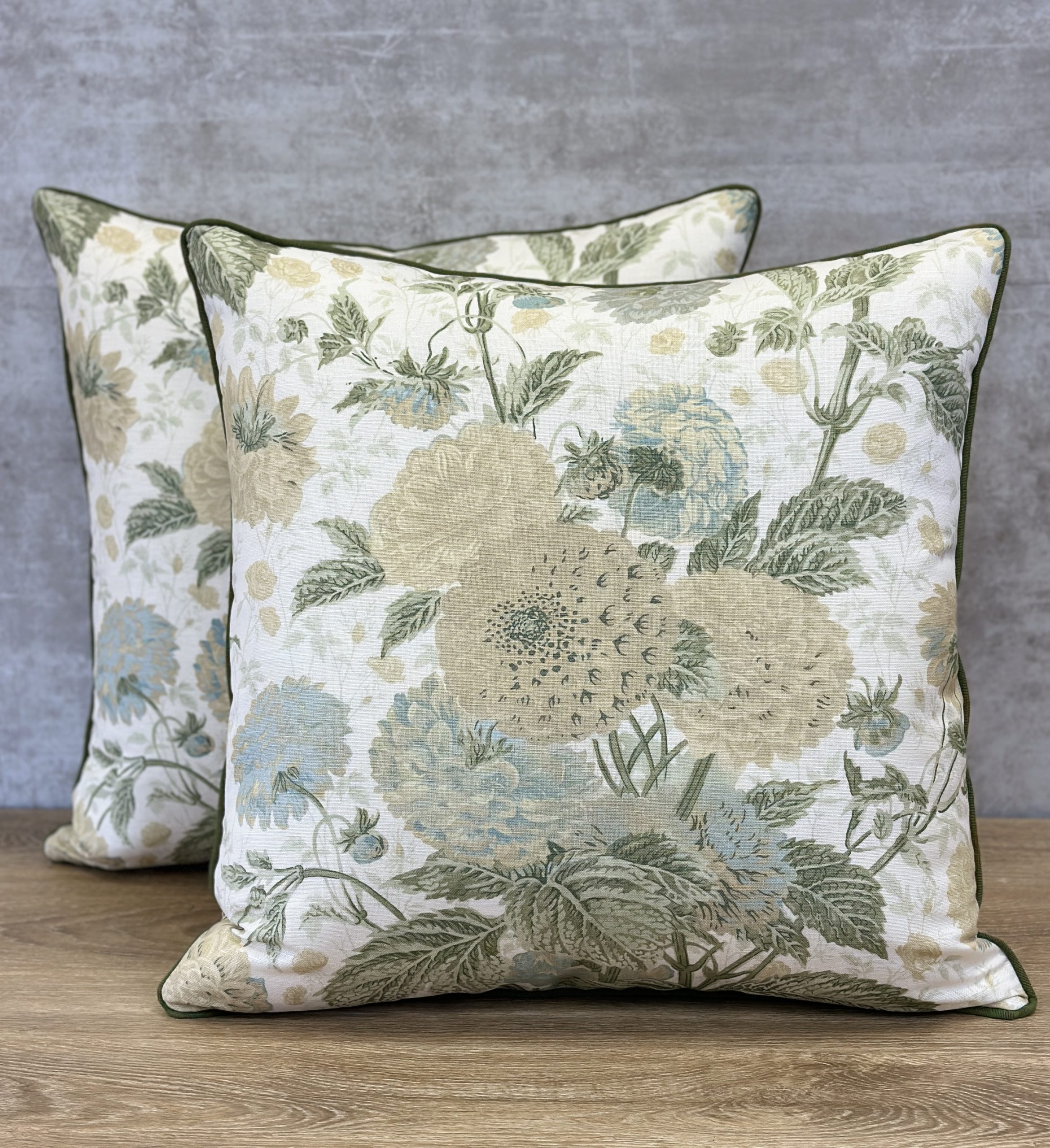 Jasper Fabrics Dahlia Pillows