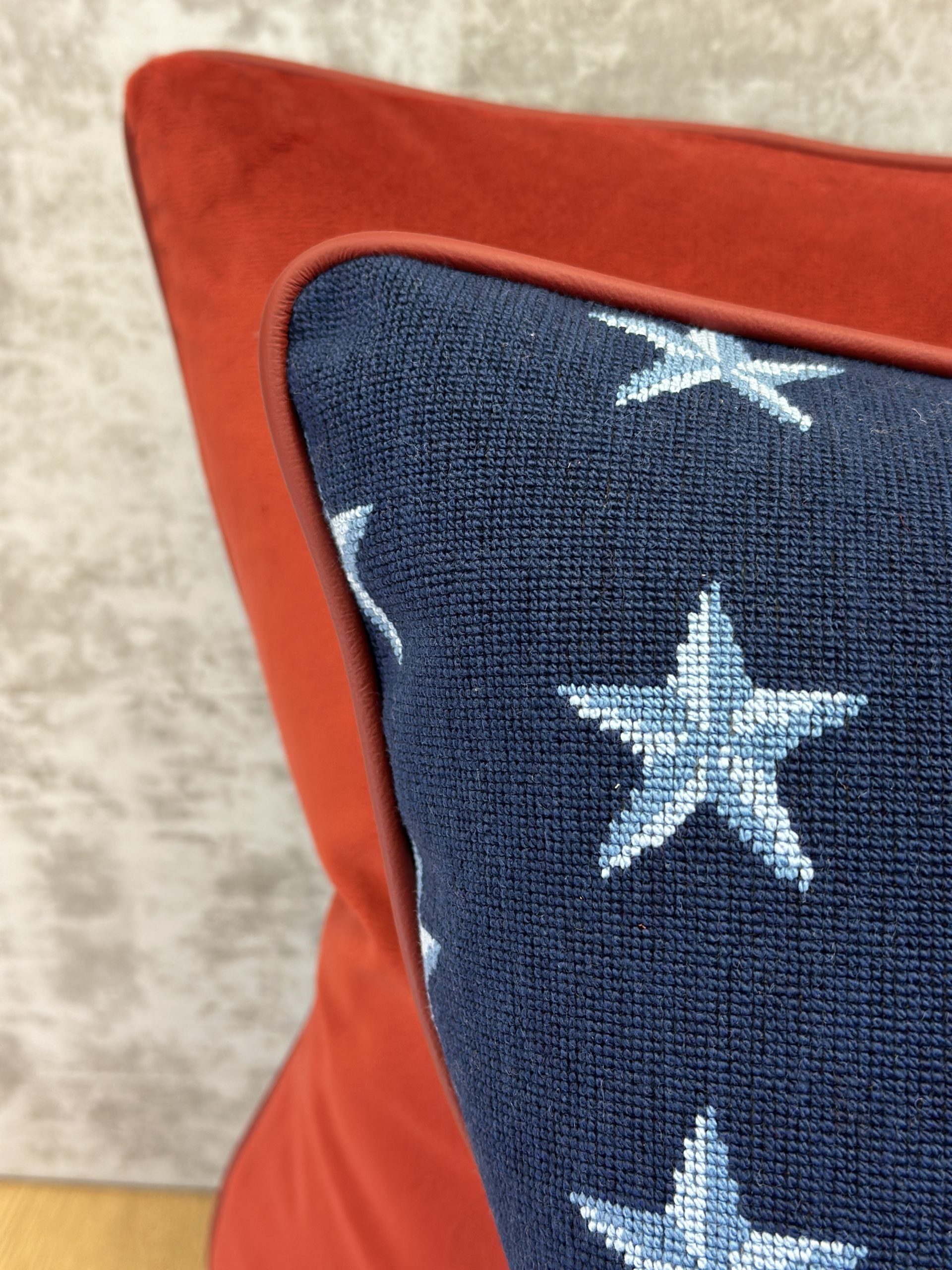 Schumacher Star Epingle Pillows