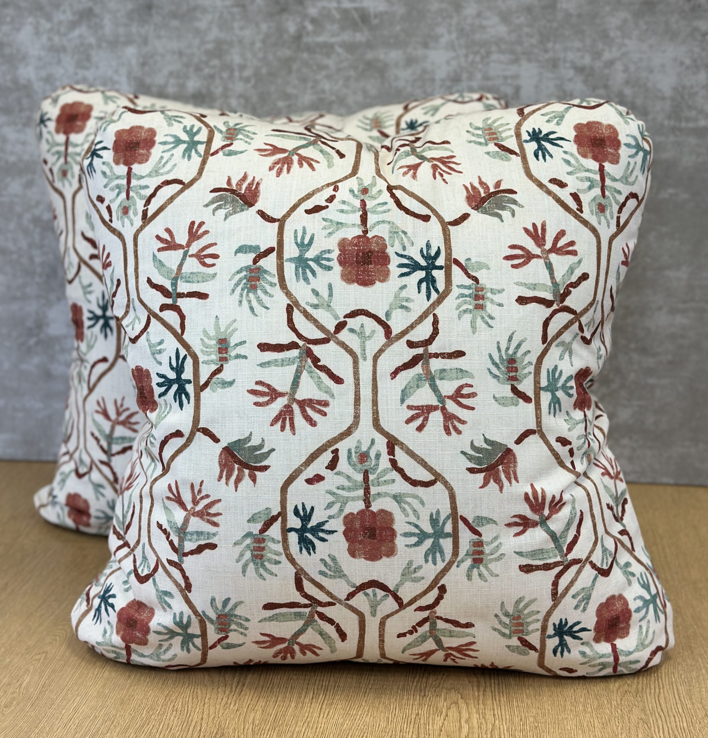 Brunschwig & Fils Le Jasmin Print Pillows