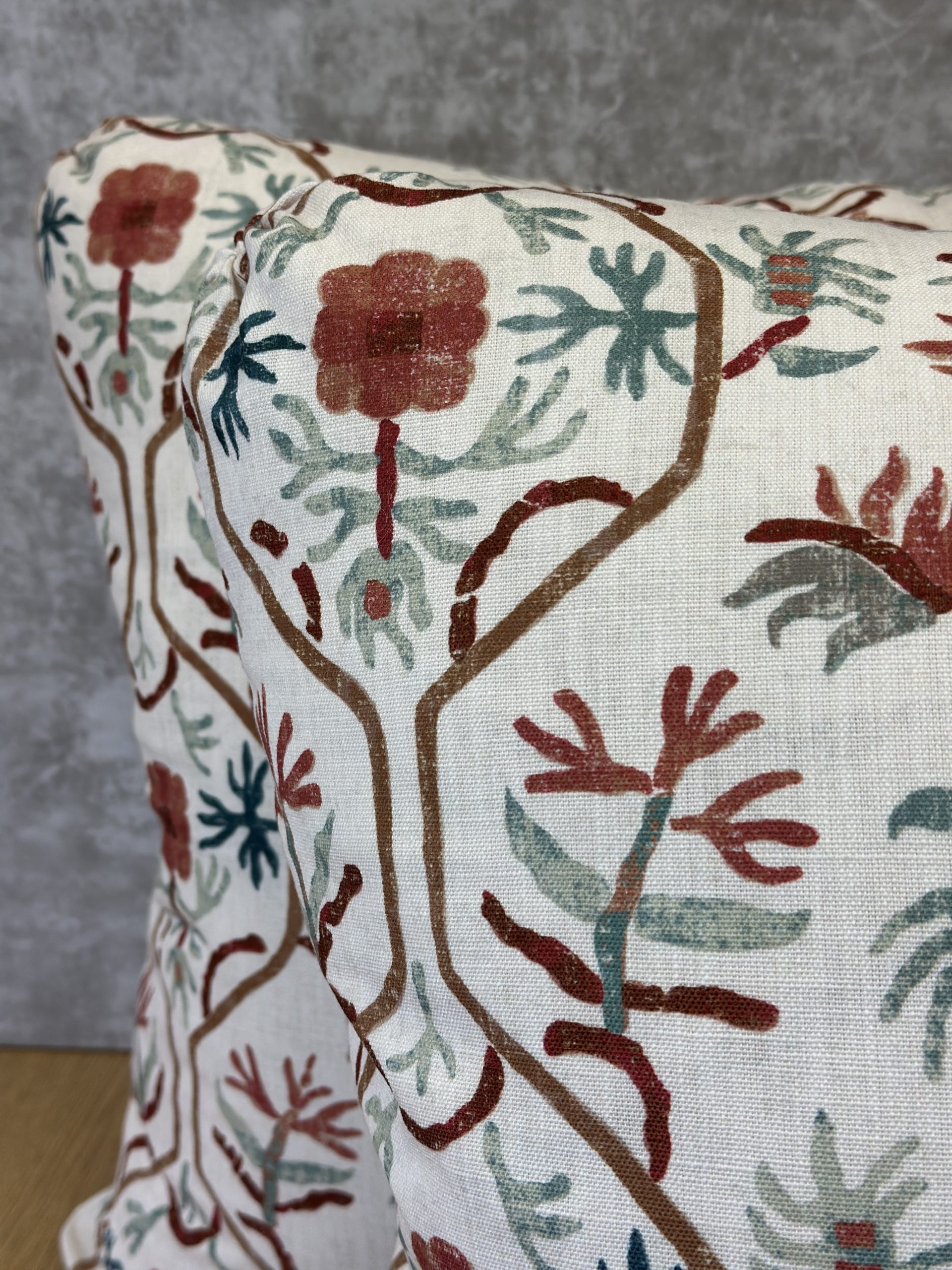 Brunschwig & Fils Le Jasmin Print Pillows