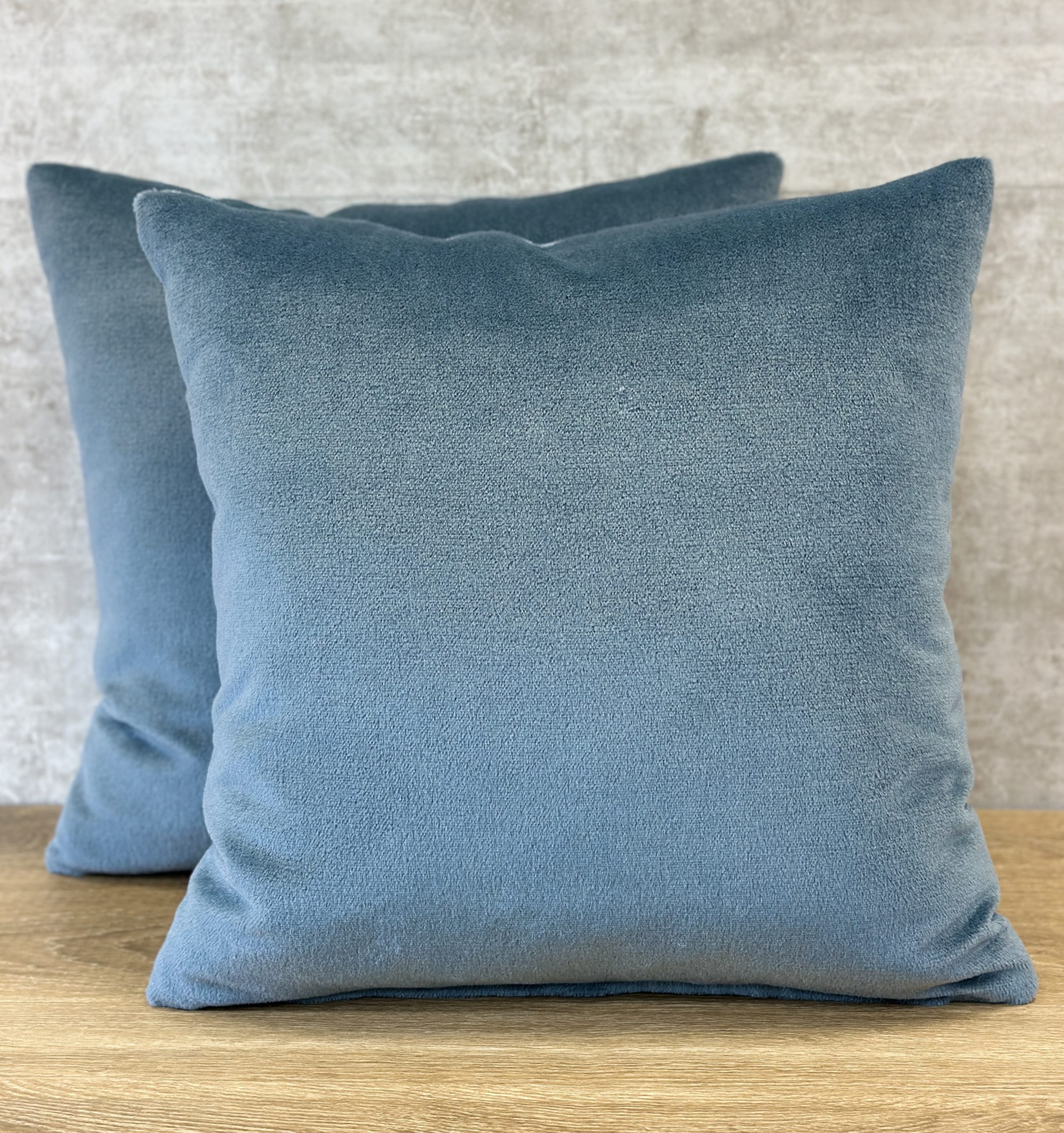 Schumacher Palermo Mohair Velvet Pillows