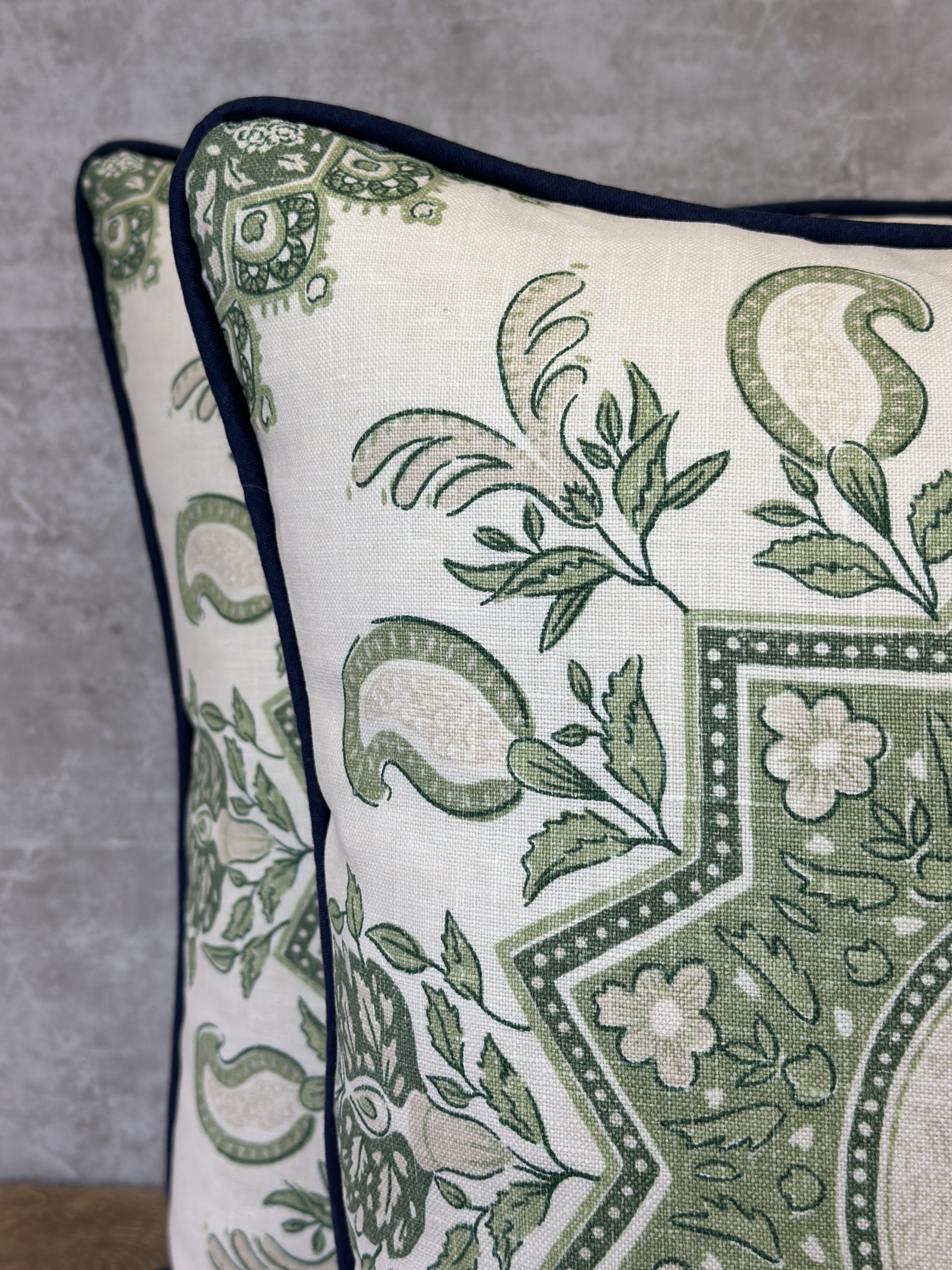 Schumacher Montecito Medallion Pillows