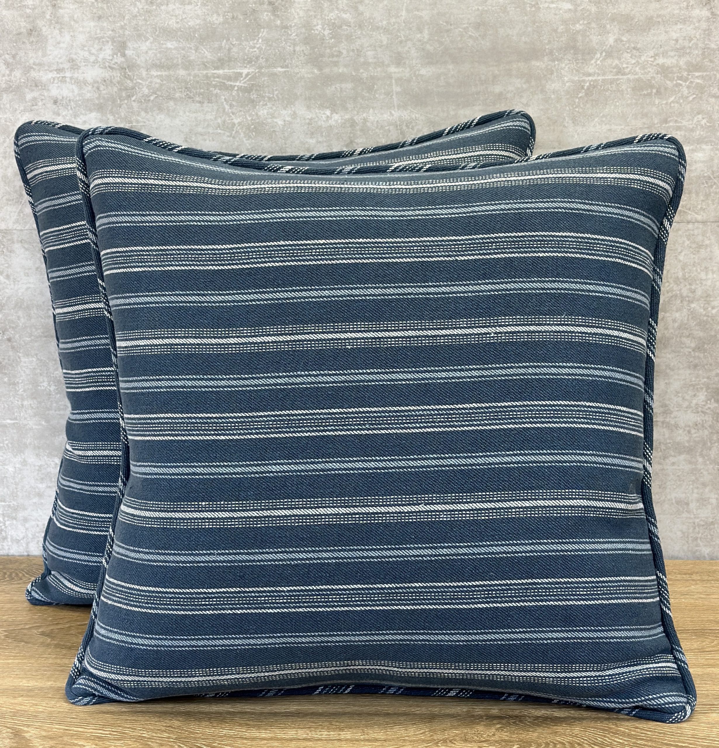 Rogers & Goffigon Cabin Stripe Pillows