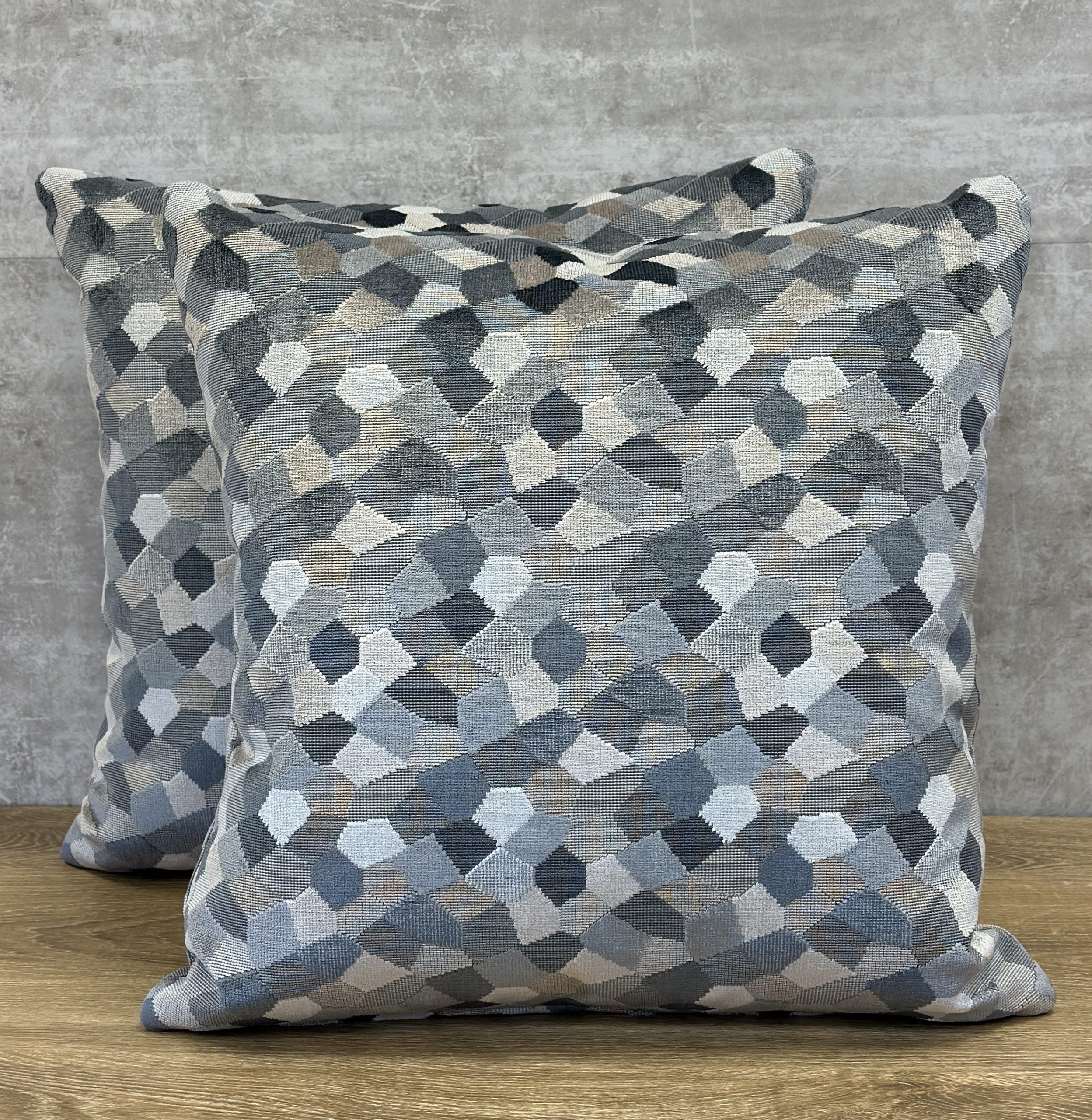 Kravet Modern Mosaic Pillows