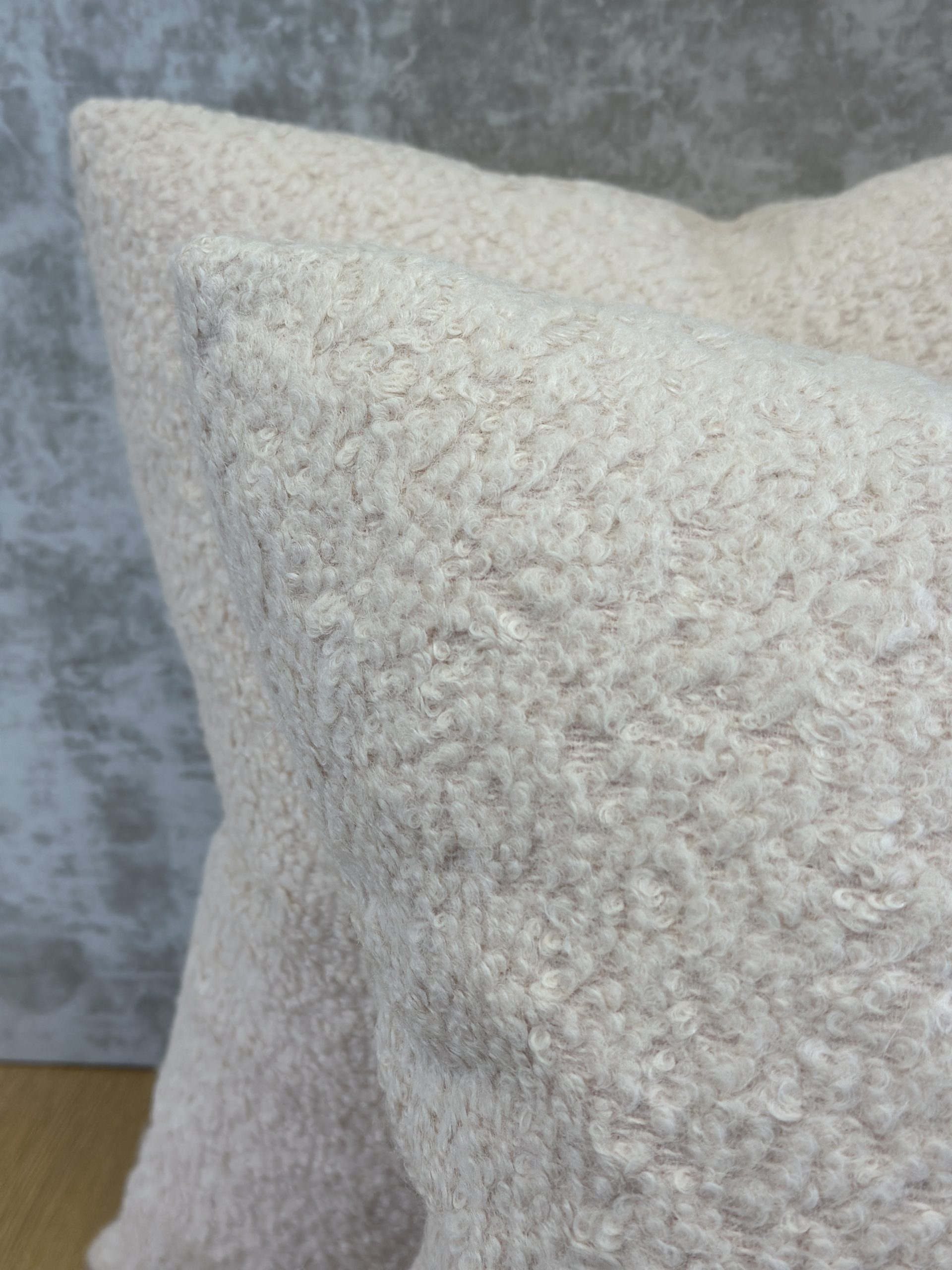 Sandra Jordan Prima Alpaca Boucle Pillows